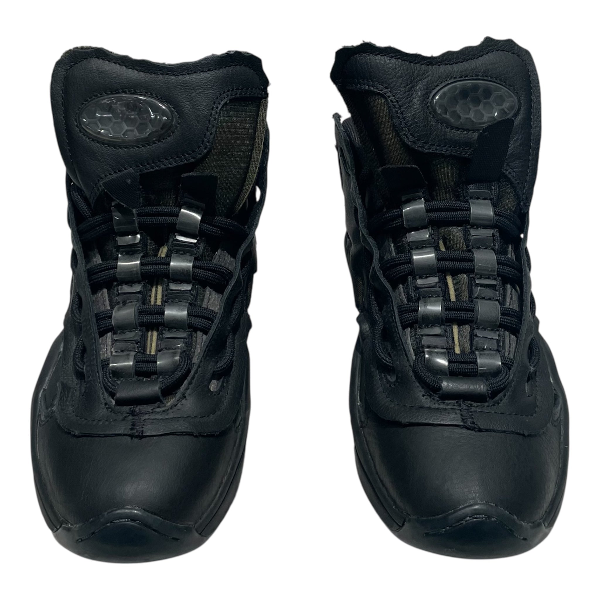 Reebok/Maison Margiela/Hi-Sneakers/US 6/Leather/BLK/QUESTION MID view 6