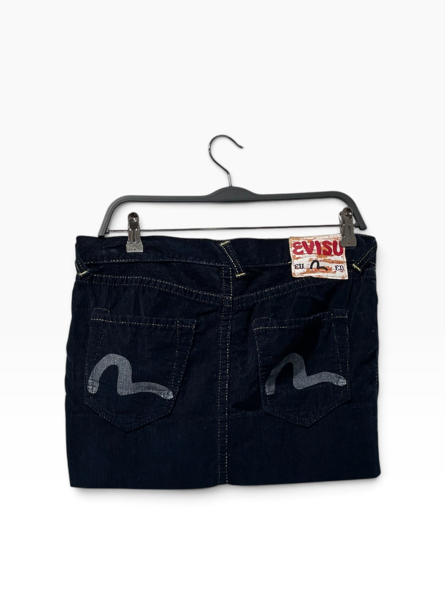 EVISU/Skirt/29/Corduroy/NVY/ view 1