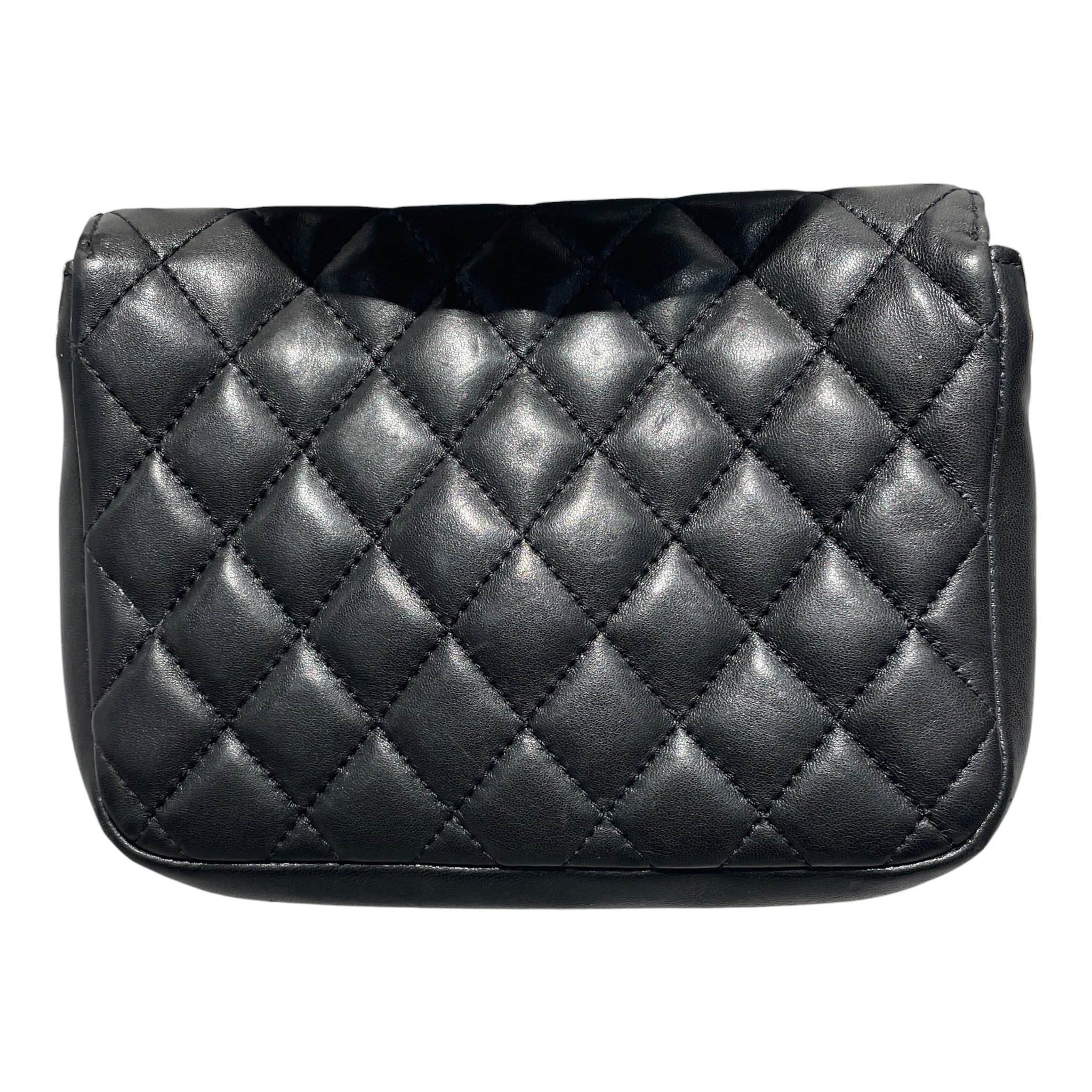 CHANEL/Cross Body Bag/Lambskin/BLK/28034469 view 5
