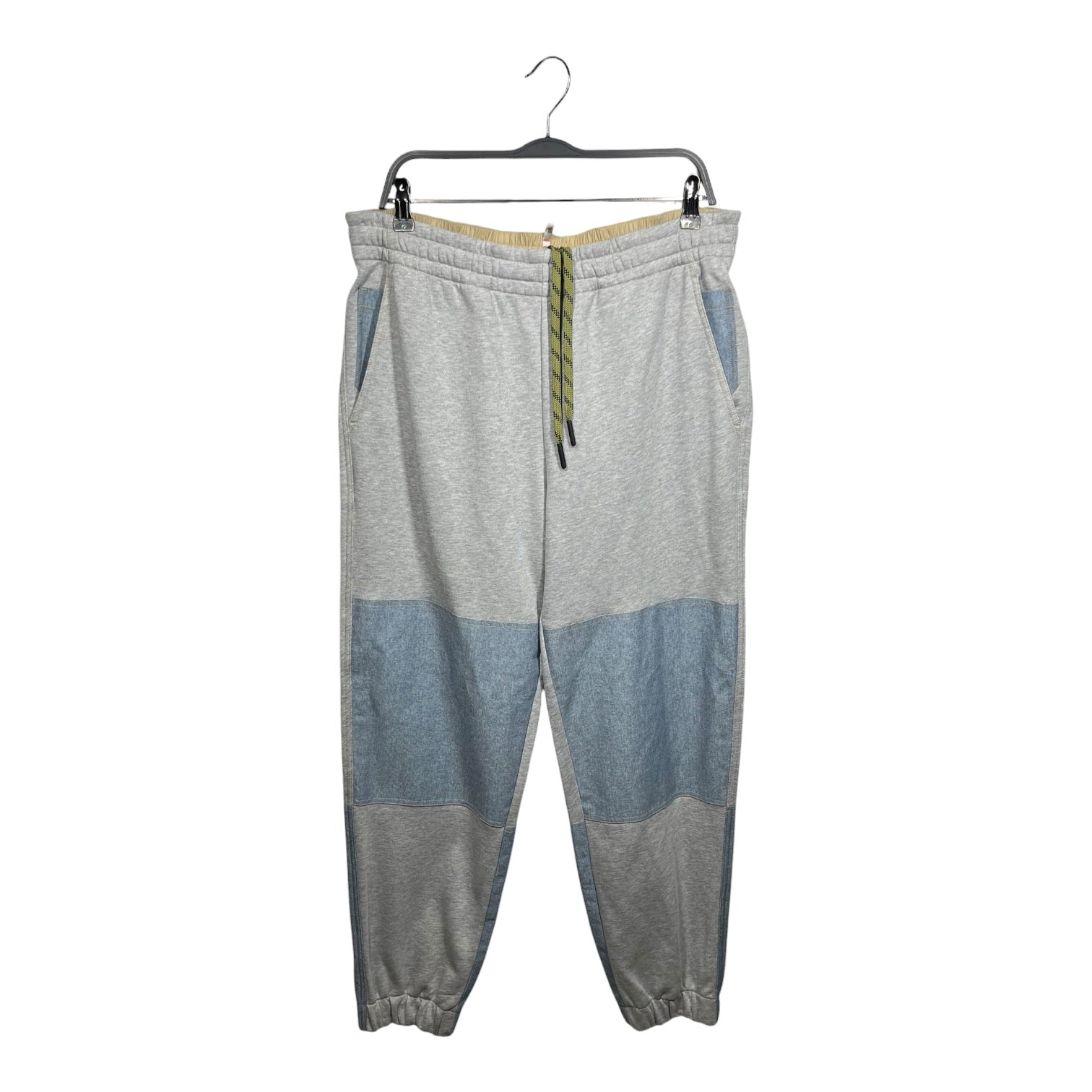 MONCLER GRENOBLE/Pants/L/Cotton/GRY/CHAMBRAY COTTON SWEATS view 1