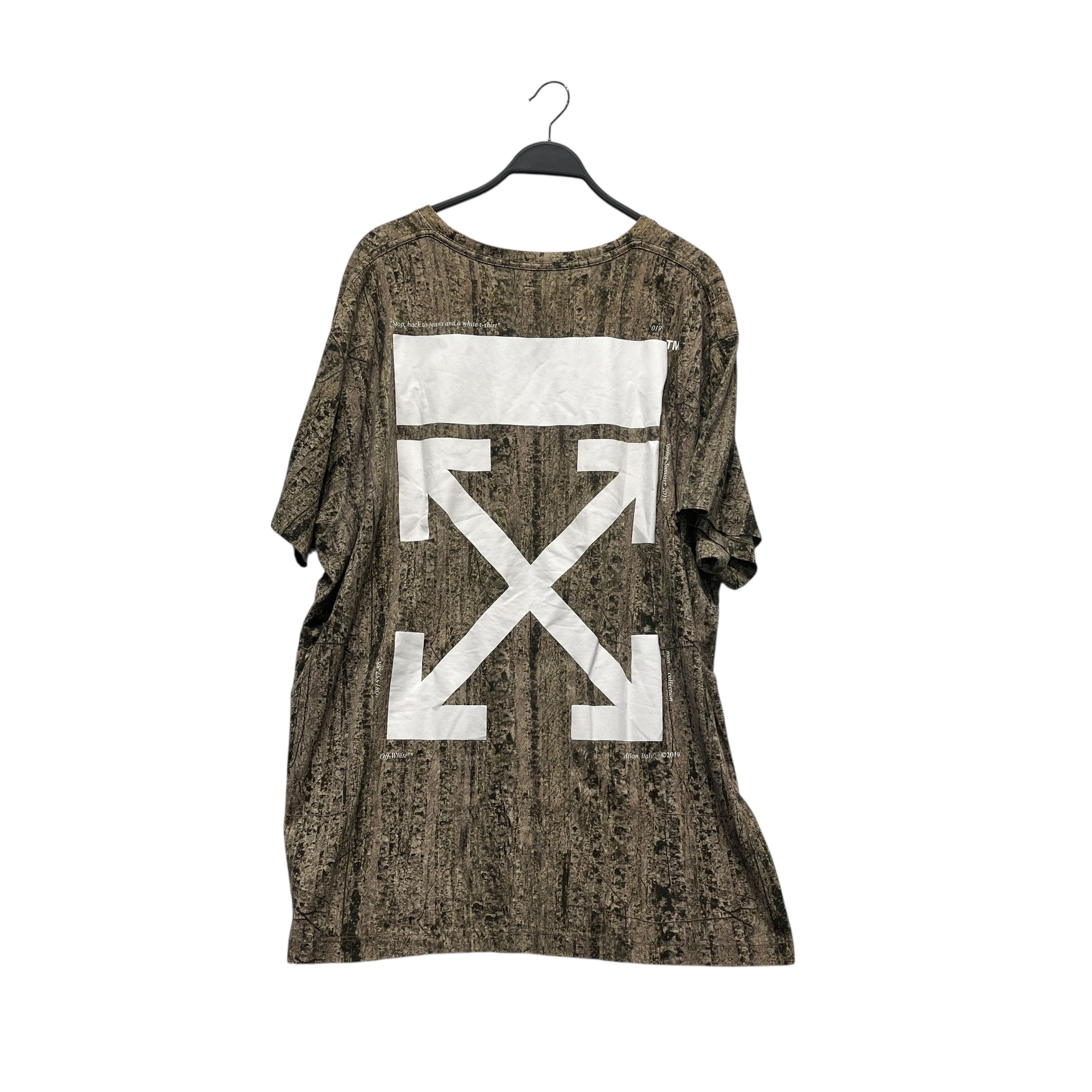 OFF-WHITE/T-Shirt/XL/Cotton/GRN/Camouflage/OFFWHITE CAMO REALTREE ARROW view 2