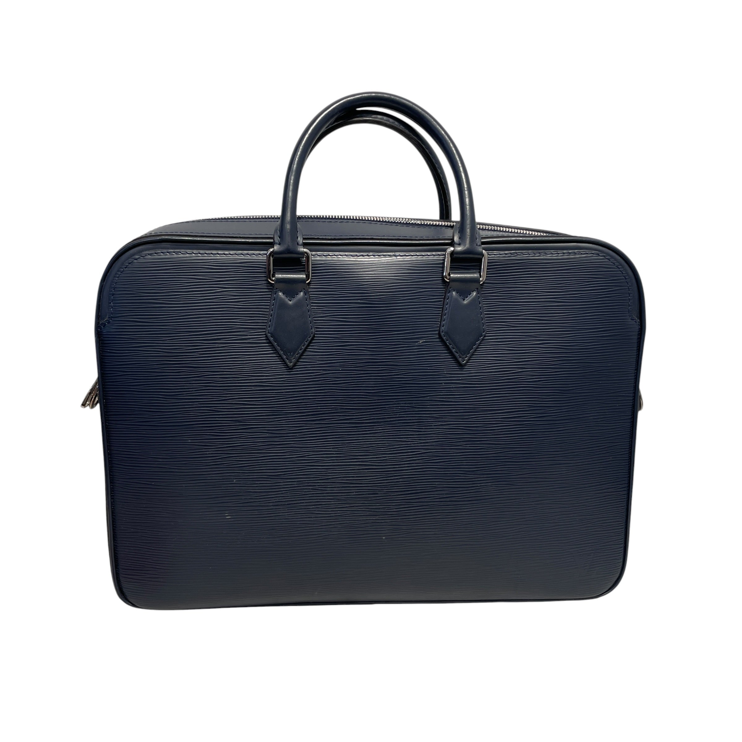 LOUIS VUITTON/Briefcase/Leather/BLU/EPI/ view 1