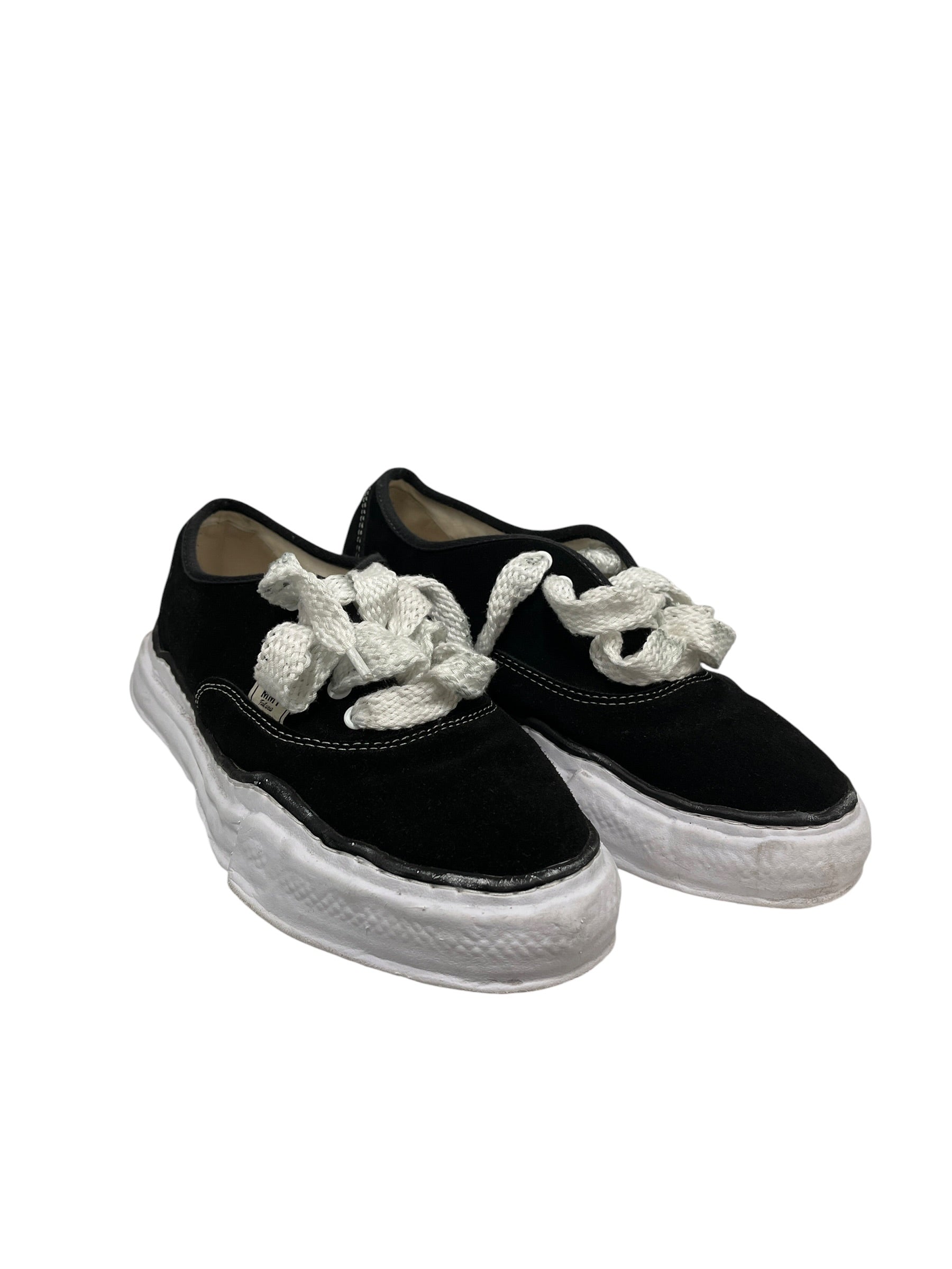 MIHARA YASUHIRO/Low-Sneakers/EU 45/Cotton/BLK/U-Tip/BAKER VANS view 1