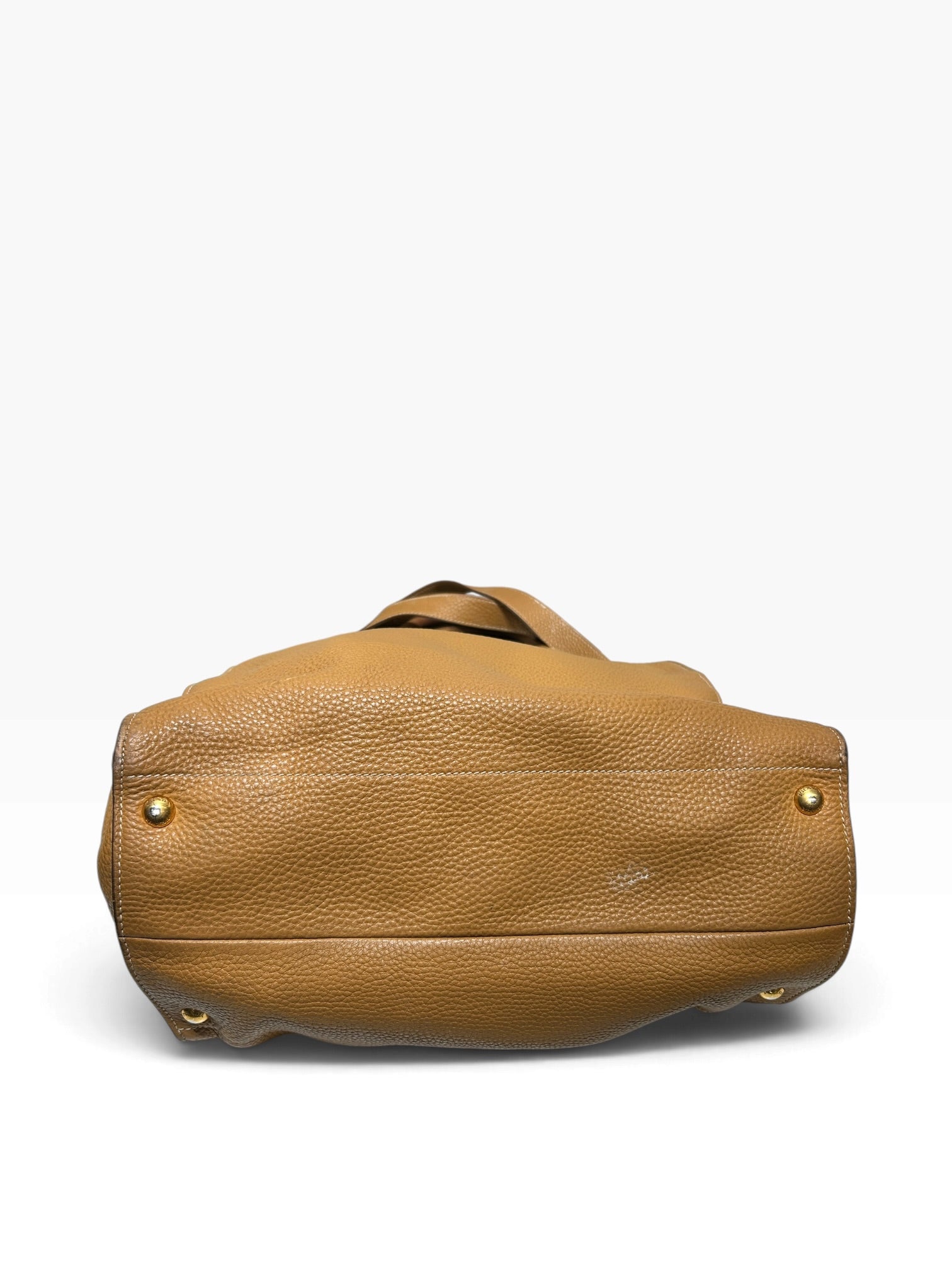 PRADA/Tote Bag/BEG/GOLD HARDWARE CROSSBODY view 3