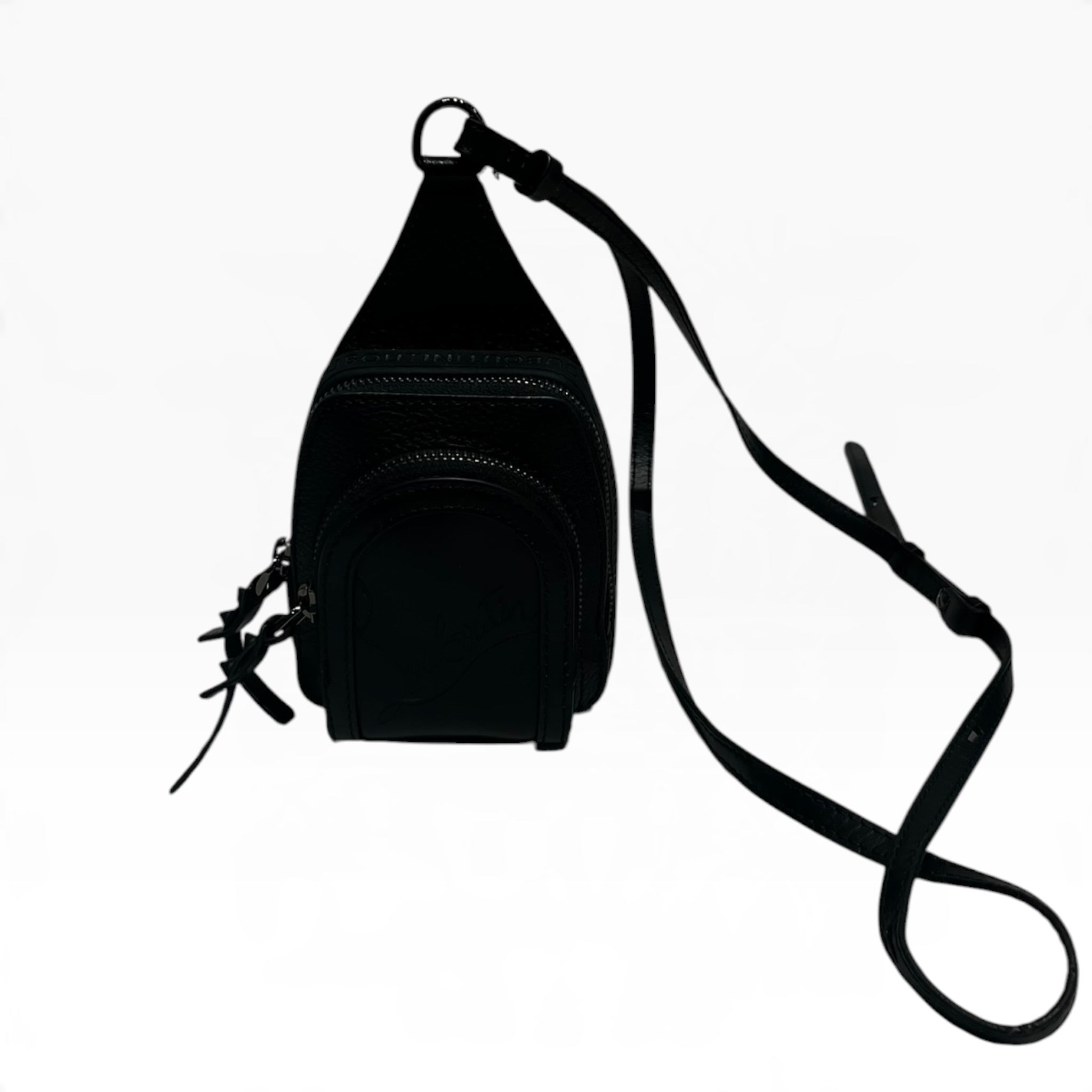 Christian Louboutin/Cross Body Bag/Leather/BLK/ view 1