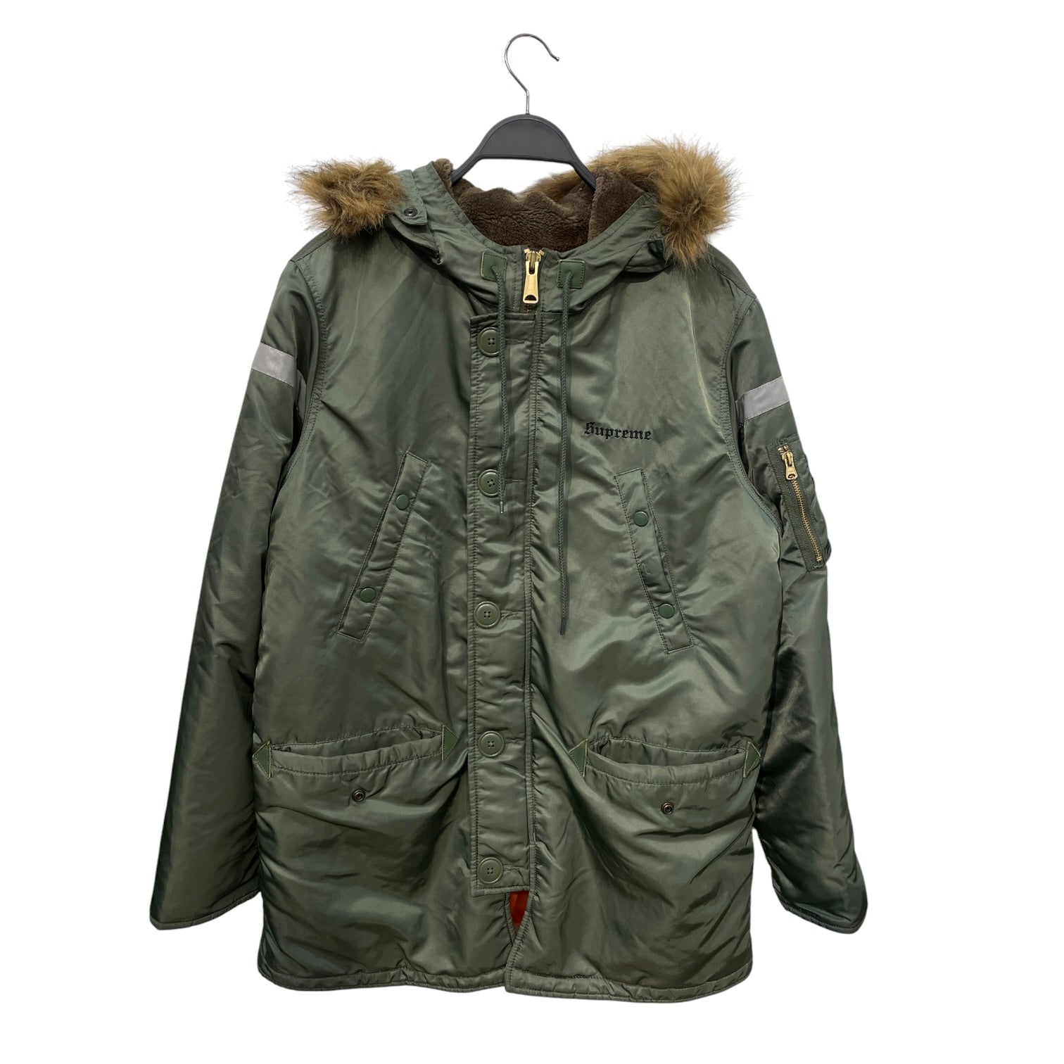 Supreme/Coat/S/Nylon/GRN/ view 1