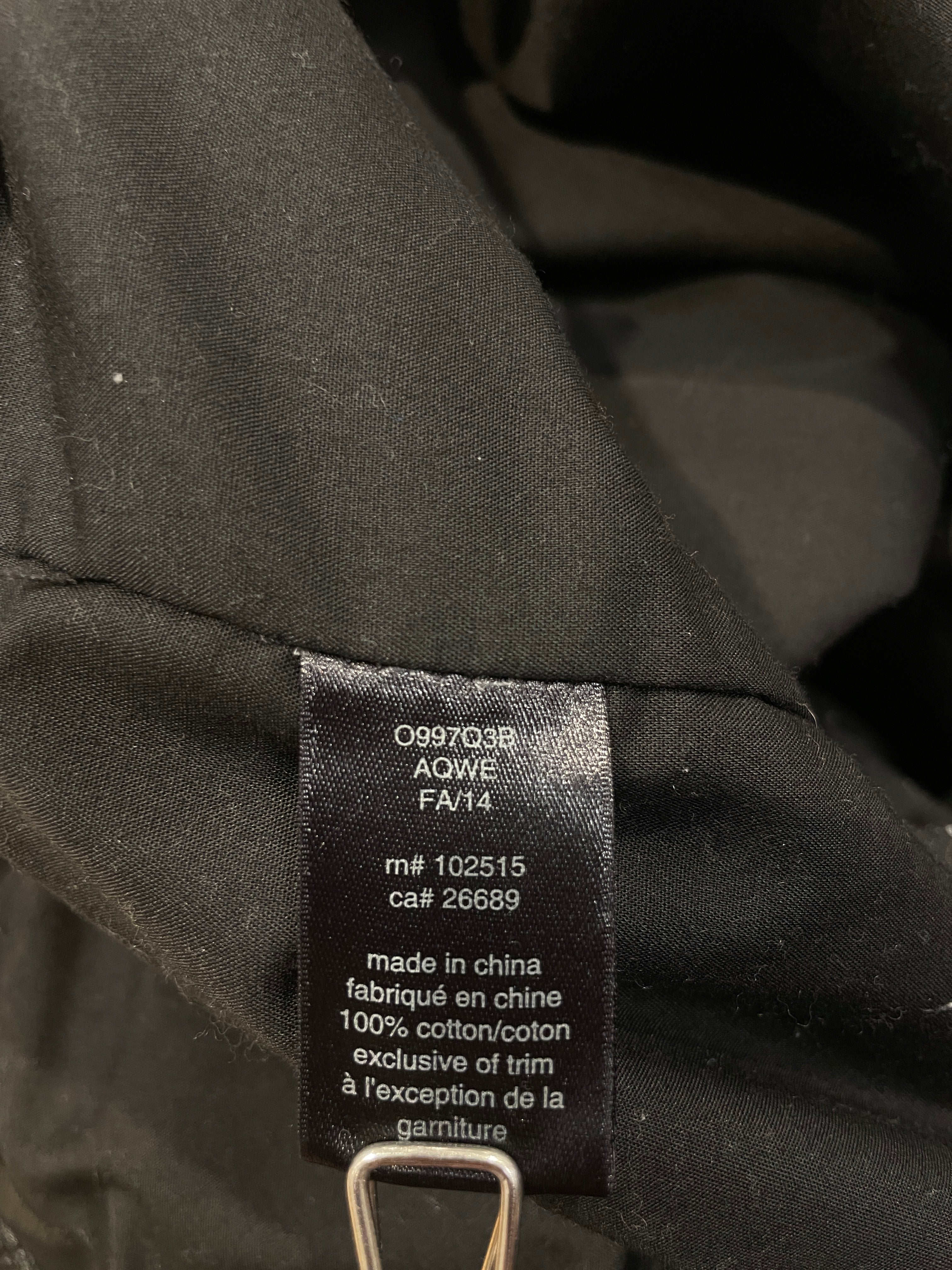 john varvatos/Jacket/M/Cotton/BLK/JOHN VARVATOS BOMBER JACKET view 4