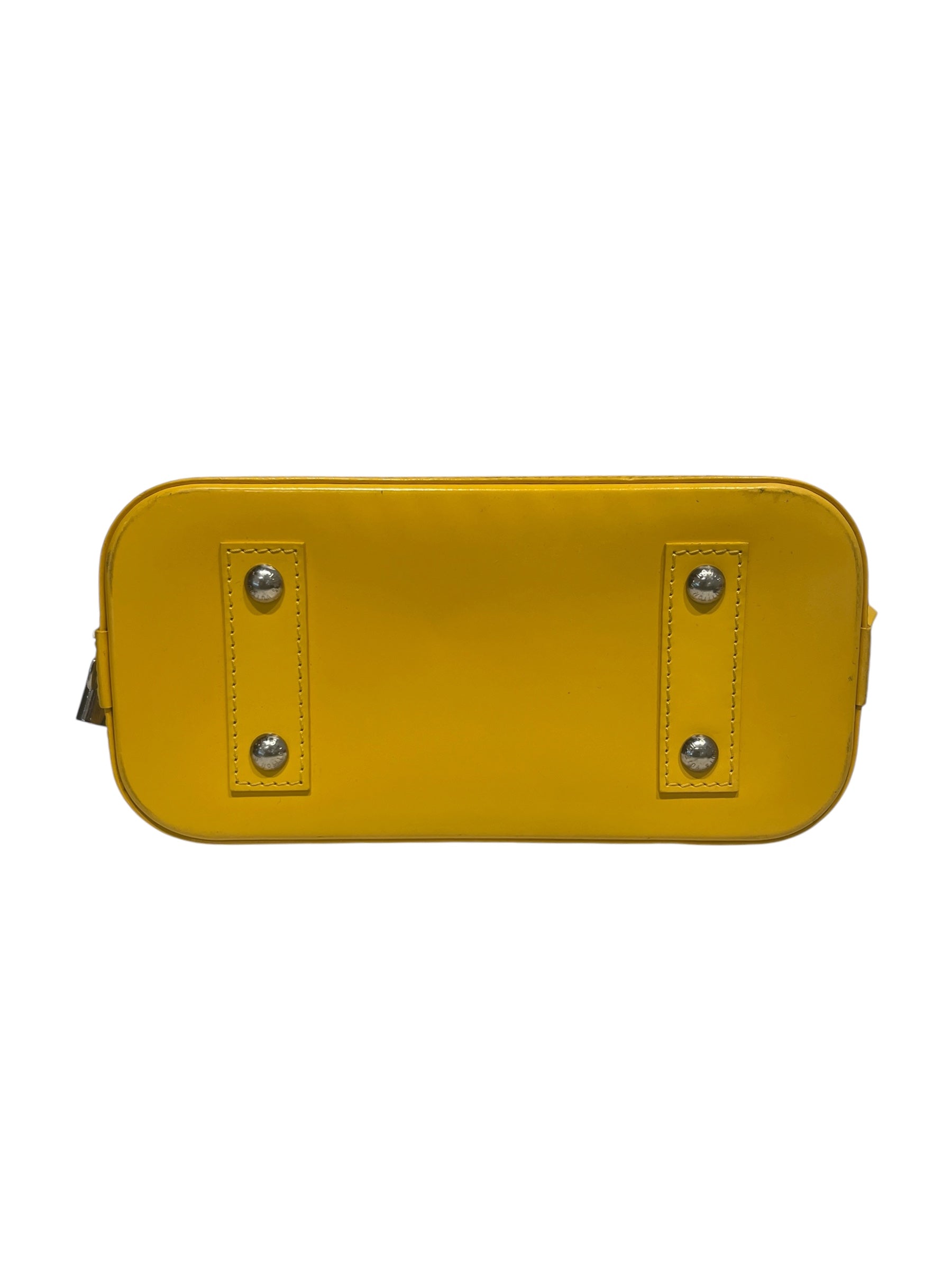 LOUIS VUITTON/Hand Bag/Yellow/Leather/ALMA BB_EPI/M40866 view 3
