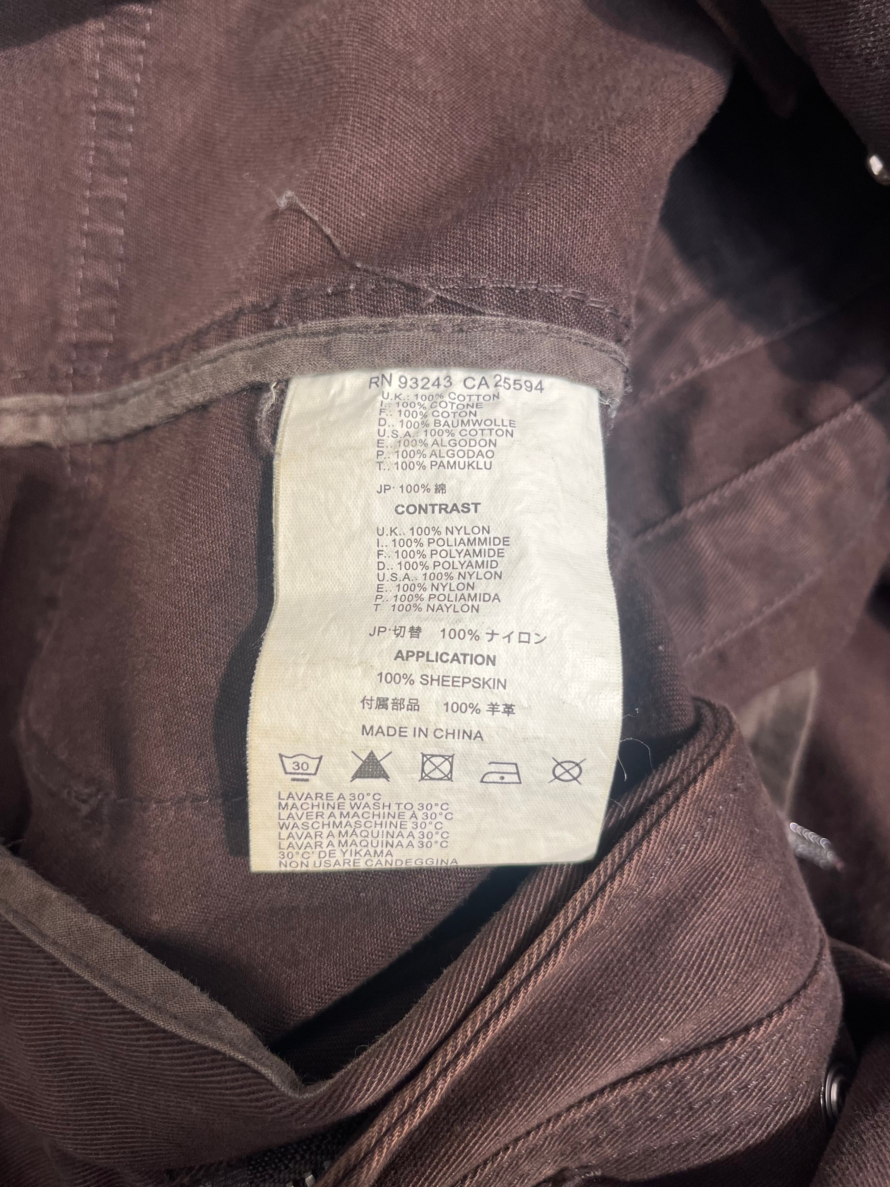 DIESEL/Jacket/L/Cotton/BRW/FIELD JACKET view 4