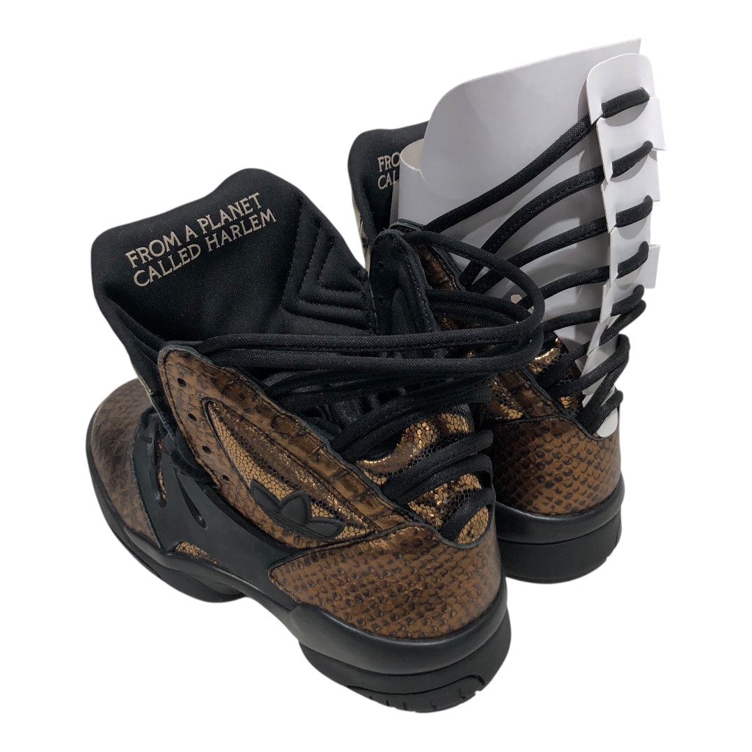 adidas/Hi-Sneakers/US 7/CML/bronze teyana taylor view 2