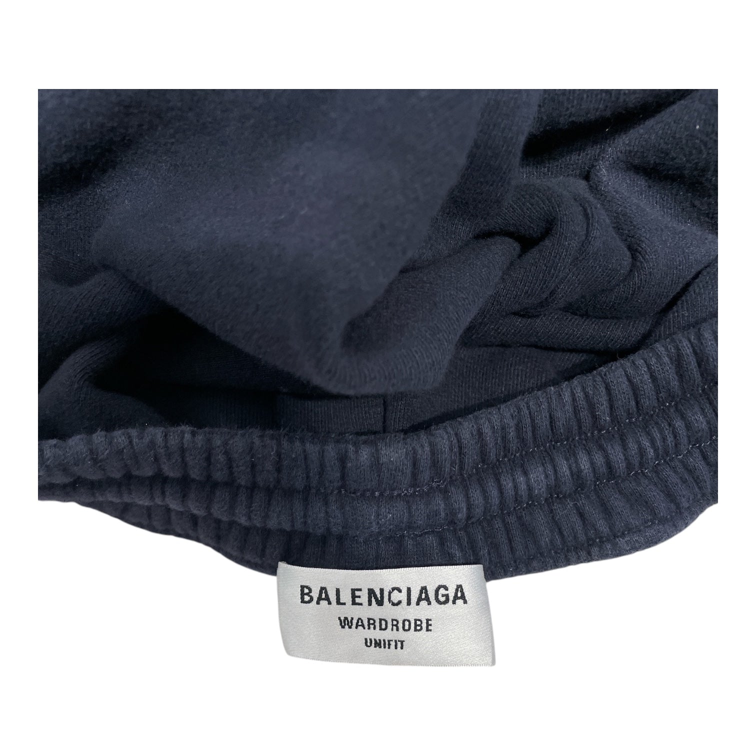 BALENCIAGA/Shorts/M/Cotton/NVY/Graphic/EMBROIDED CREST LOGO view 3