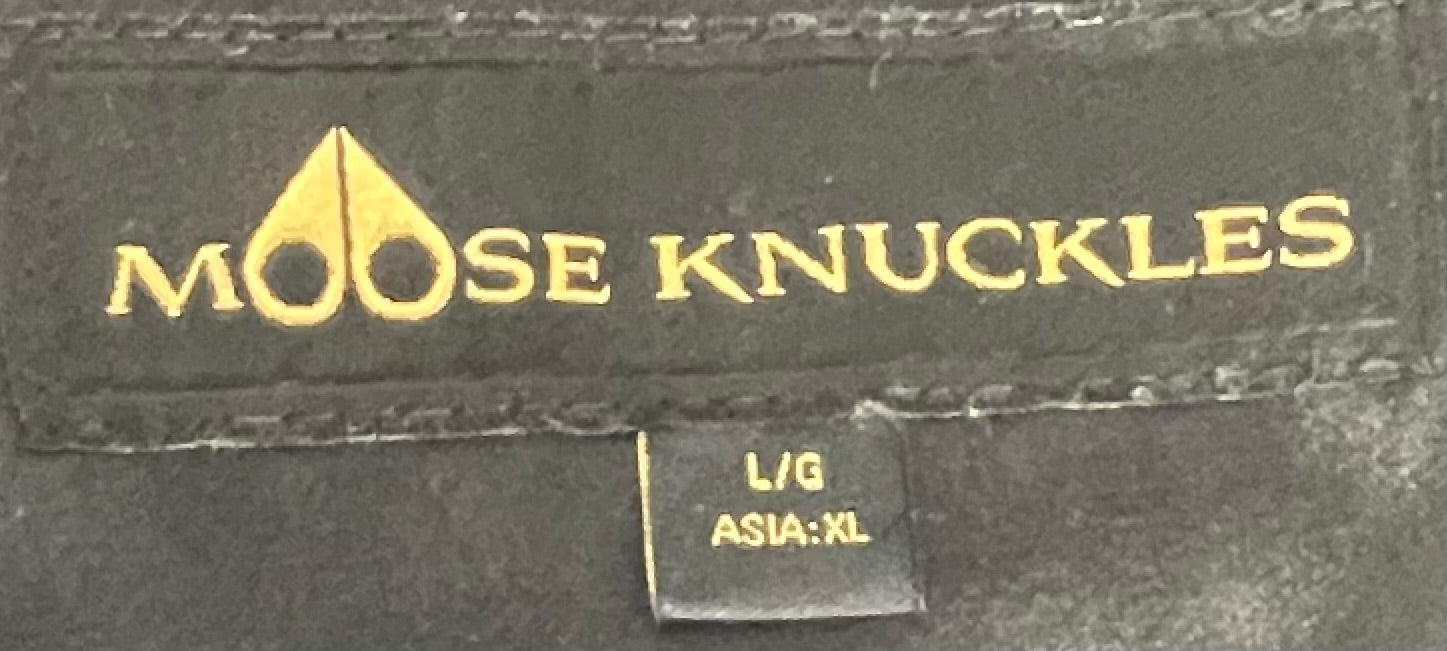 MOOSE KNUCKLES/Jacket/L/Sheepskin/ORN/GLD HRDWARE view 4