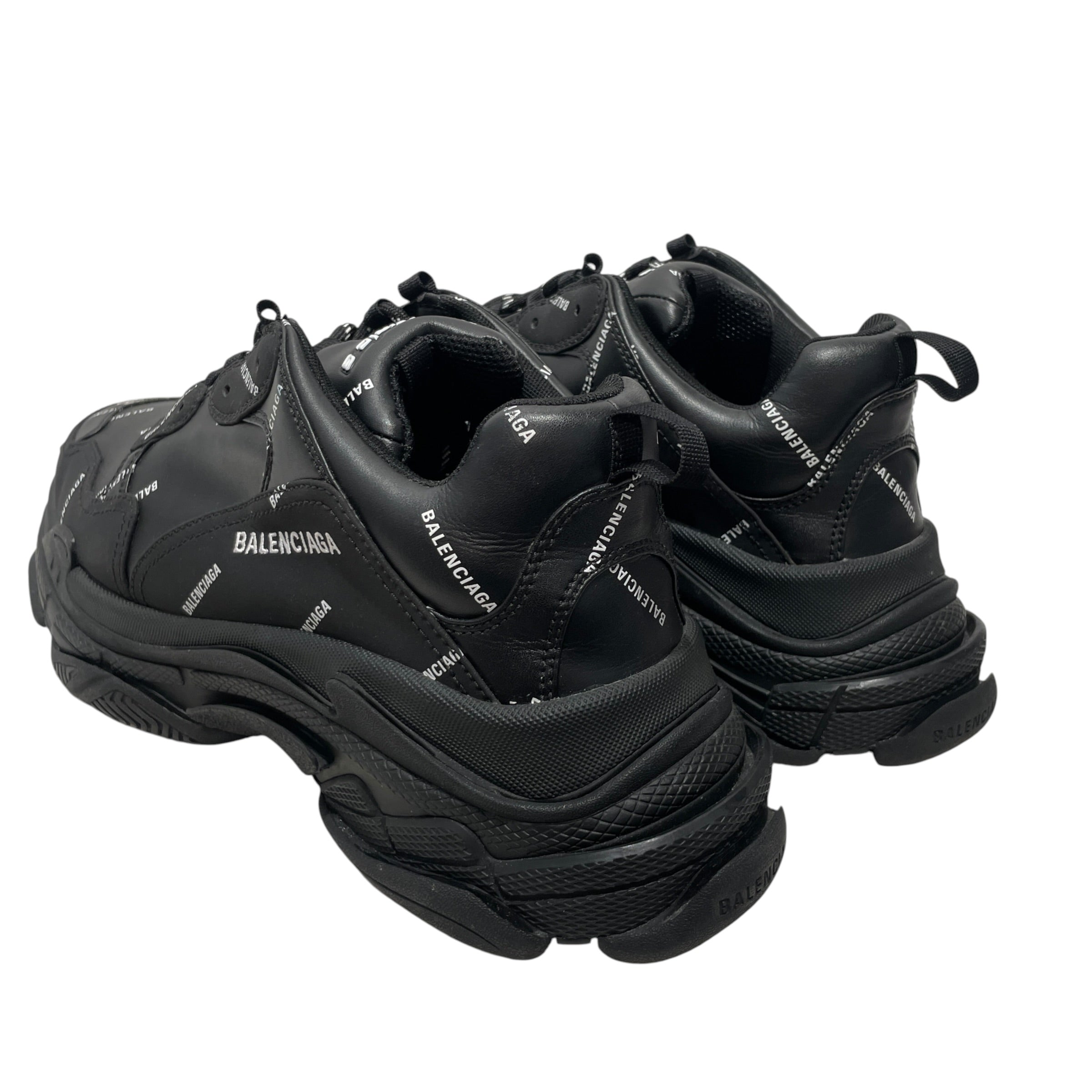 BALENCIAGA/Low-Sneakers/EU 45/Acrylic/BLK/ view 2