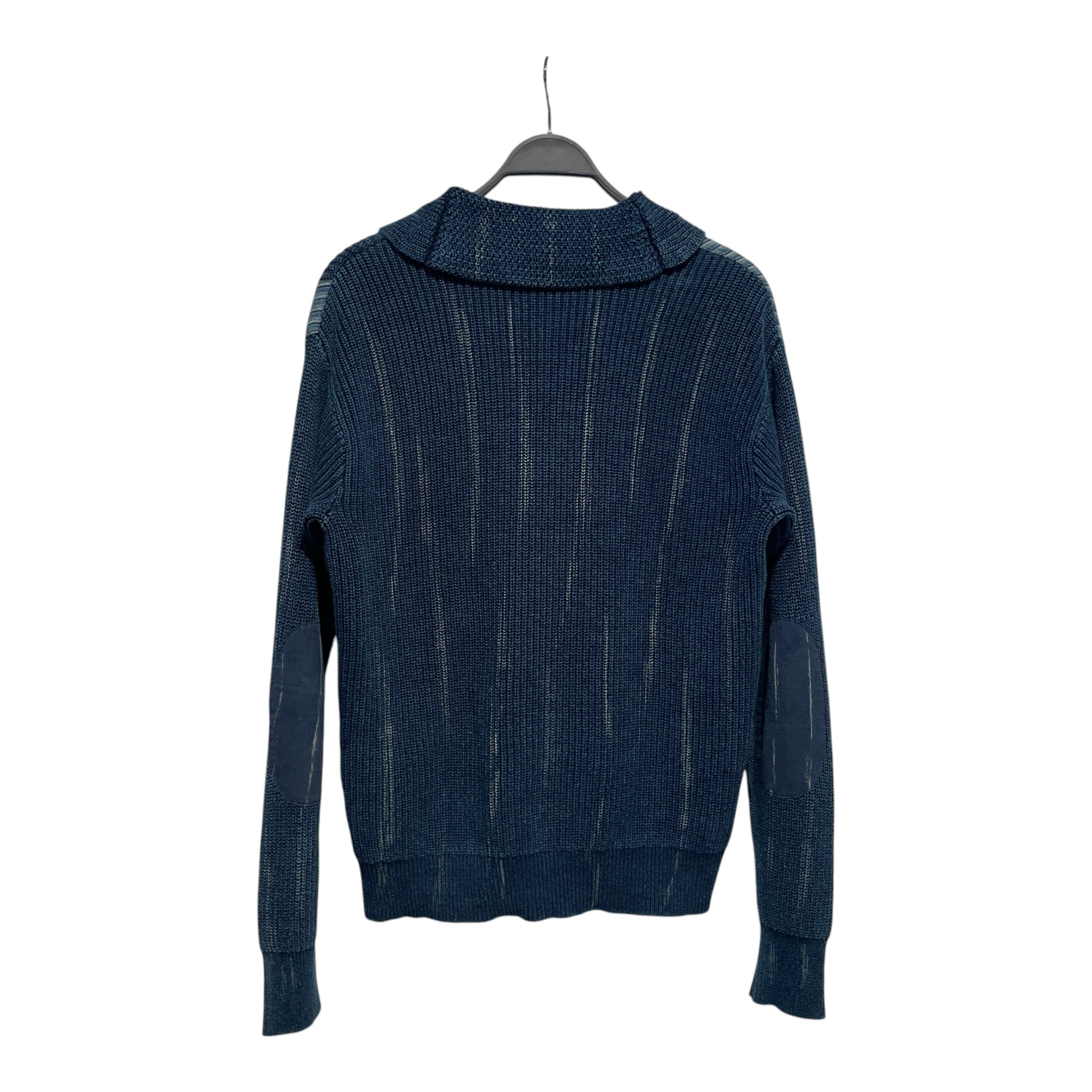 POLO RALPH LAUREN/Cardigan/M/Stripe/Cotton/NVY/Oversize/ view 2