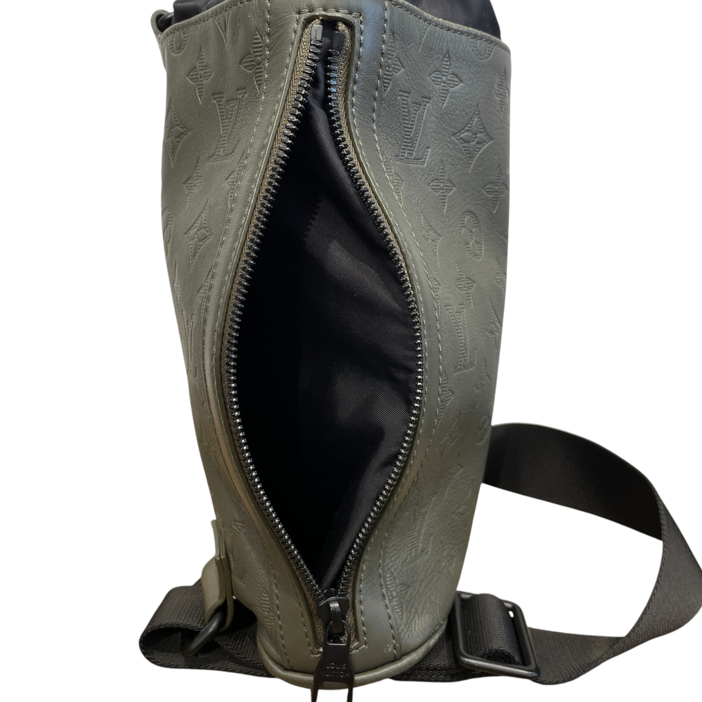 LOUIS VUITTON/Cross Body Bag/Monogram/Leather/KHK/LOUIS VUITTON CHALK SLING BAG view 4