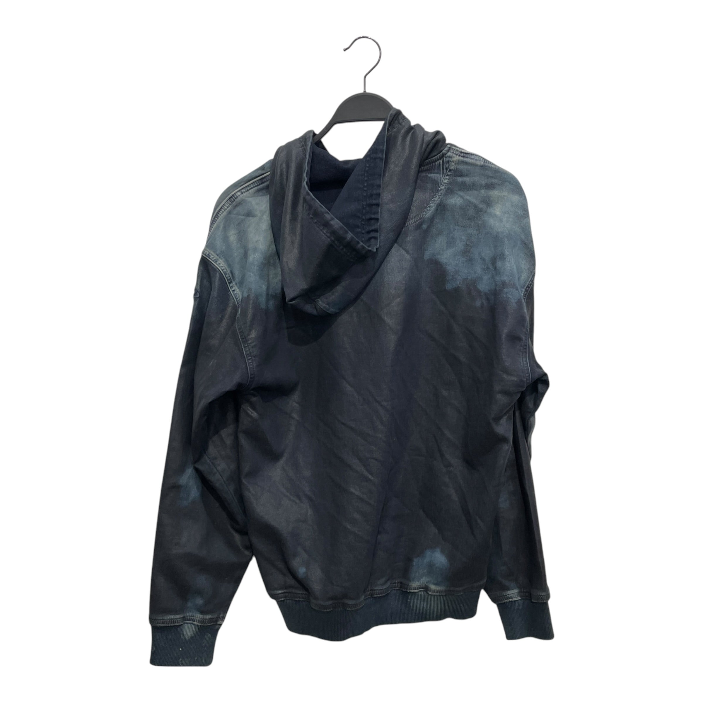 DIESEL/Jacket/XS/Cotton/NVY/COATED COTTON/DENIM PRINTED view 2