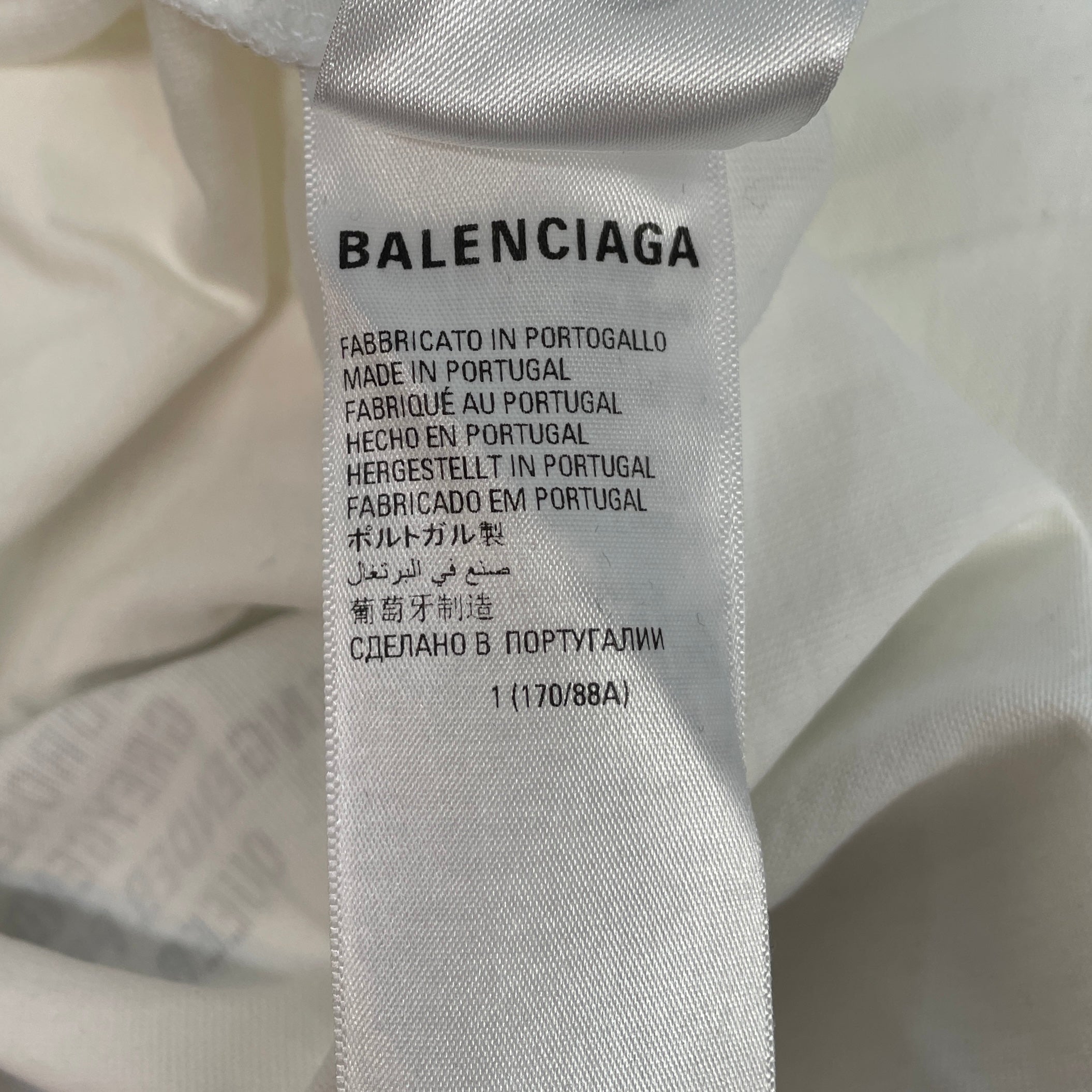 BALENCIAGA/T-Shirt/1/Cotton/WHT/2022 BOY/GIRL PRIDE 1 view 5
