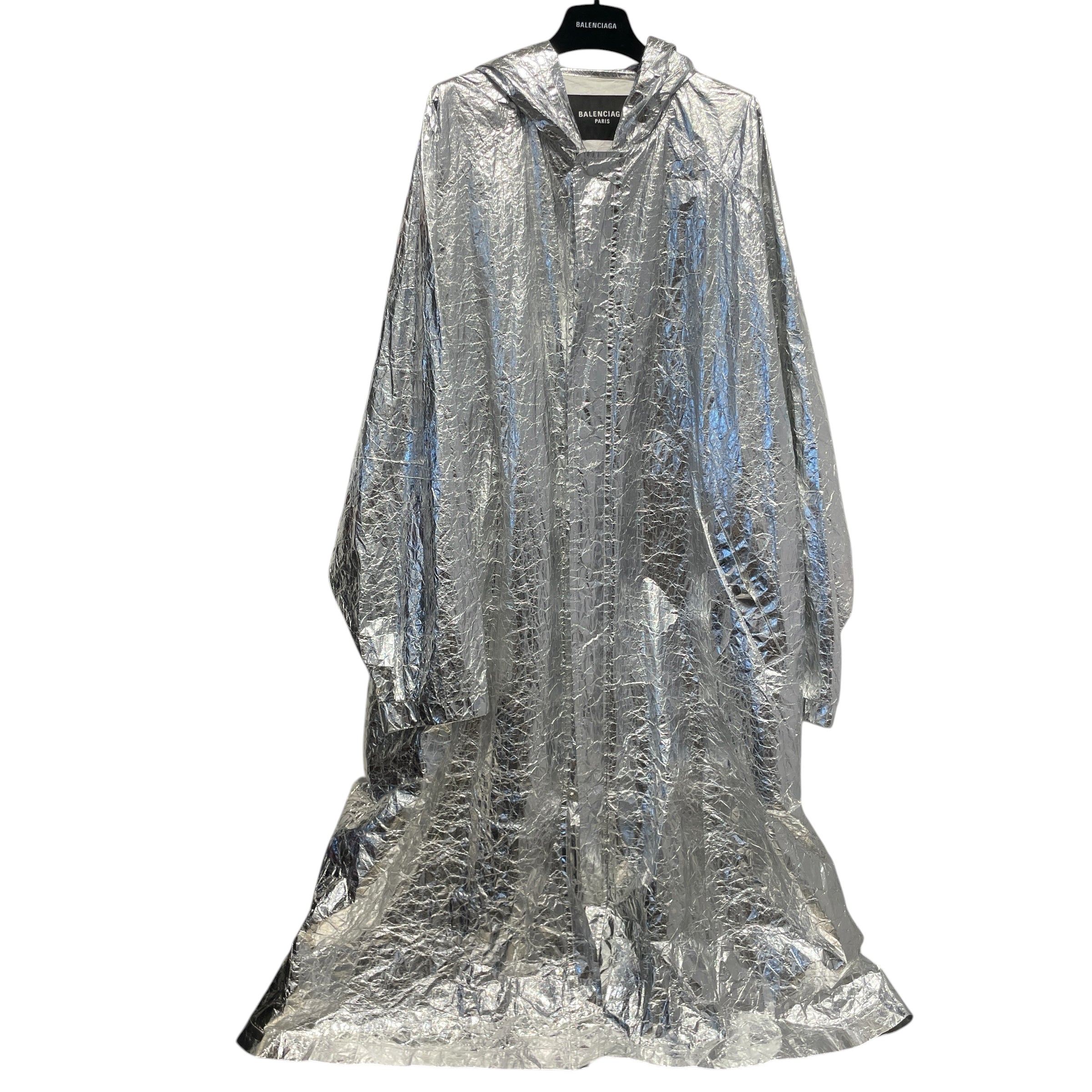 BALENCIAGA/Mod Parka/1/Nylon/SLV/hoooded view 1