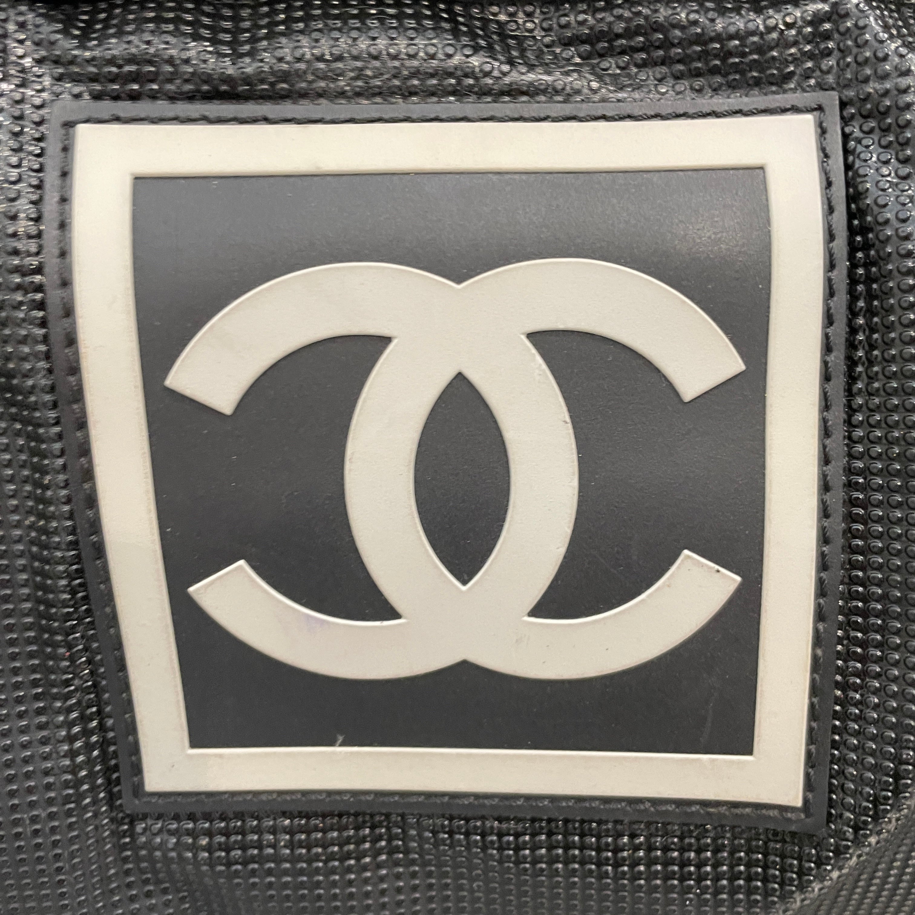CHANEL/Bag/Nylon/BLK/COCO MARK BOSTON BAG view 7