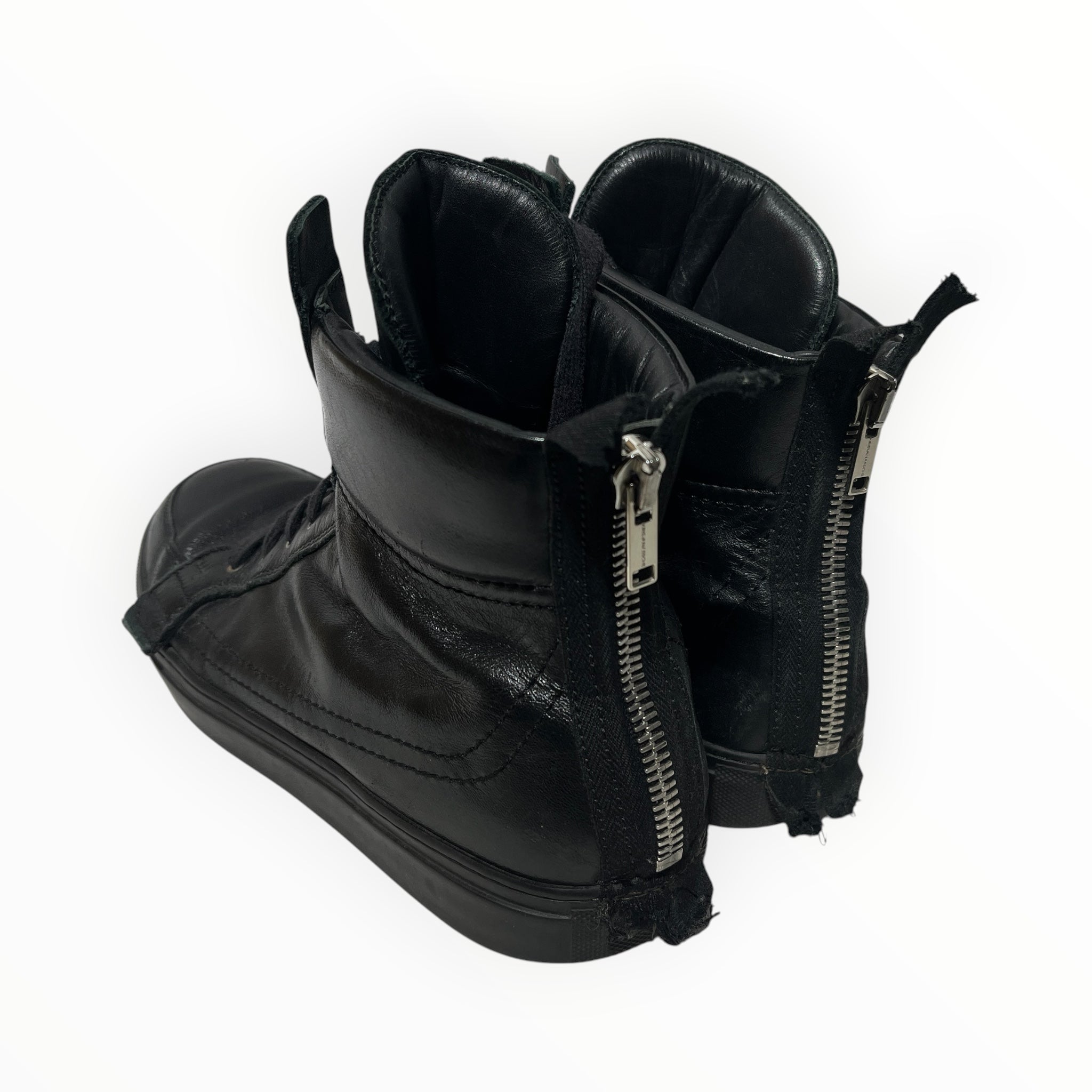 KRISVANASSCHE/Hi-Sneakers/US 9/Leather/BLK/ view 2