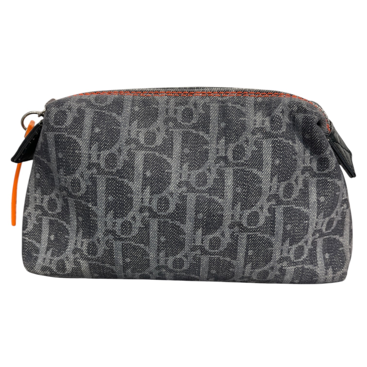 Christian Dior/Pouch/Monogram/Cotton/NVY/TROTTER DENIM COSMETIC BAG view 2
