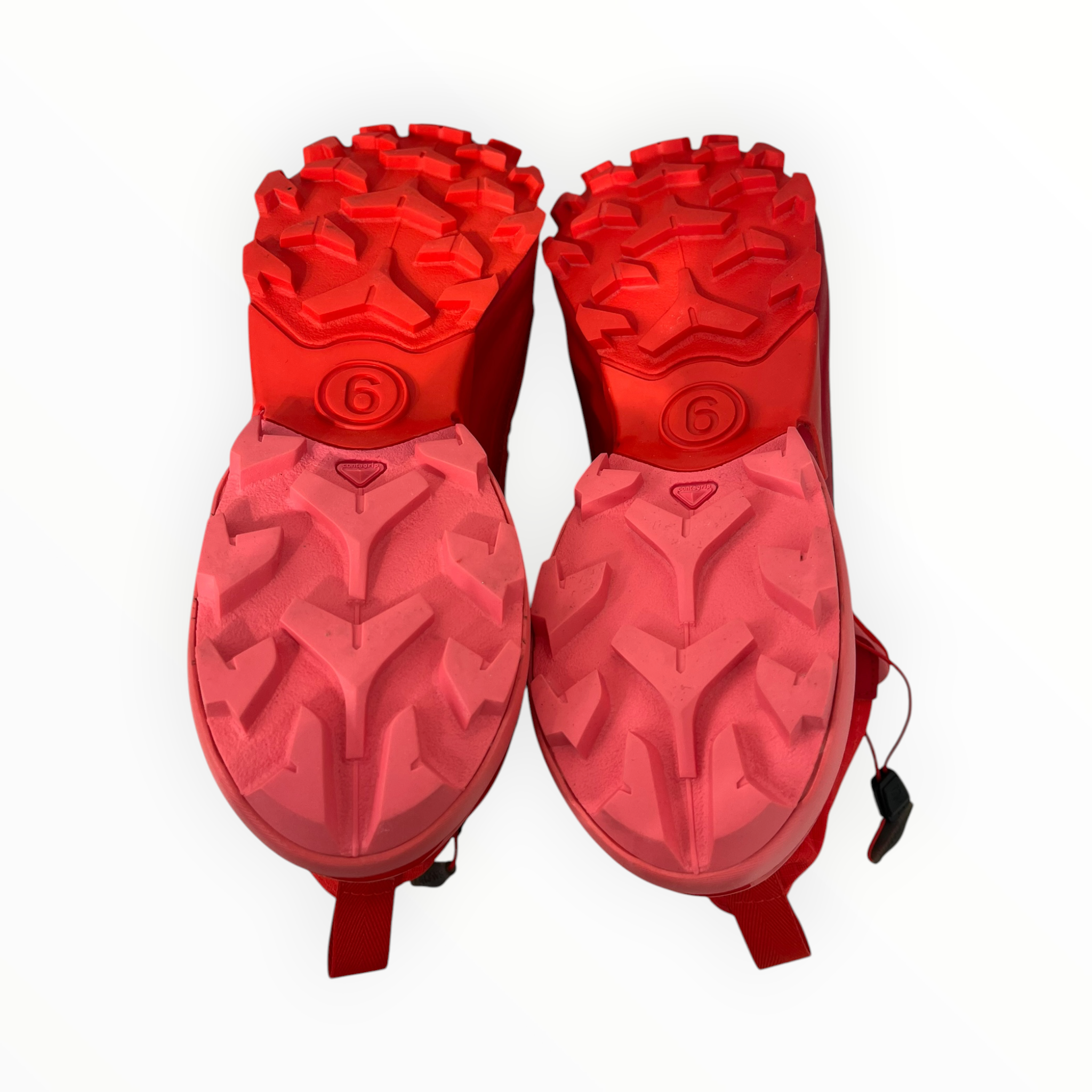 salomon/Maison Margiela/Hi-Sneakers/US 9.5/RED/CROSS HIGH SNEAKERS RED view 4
