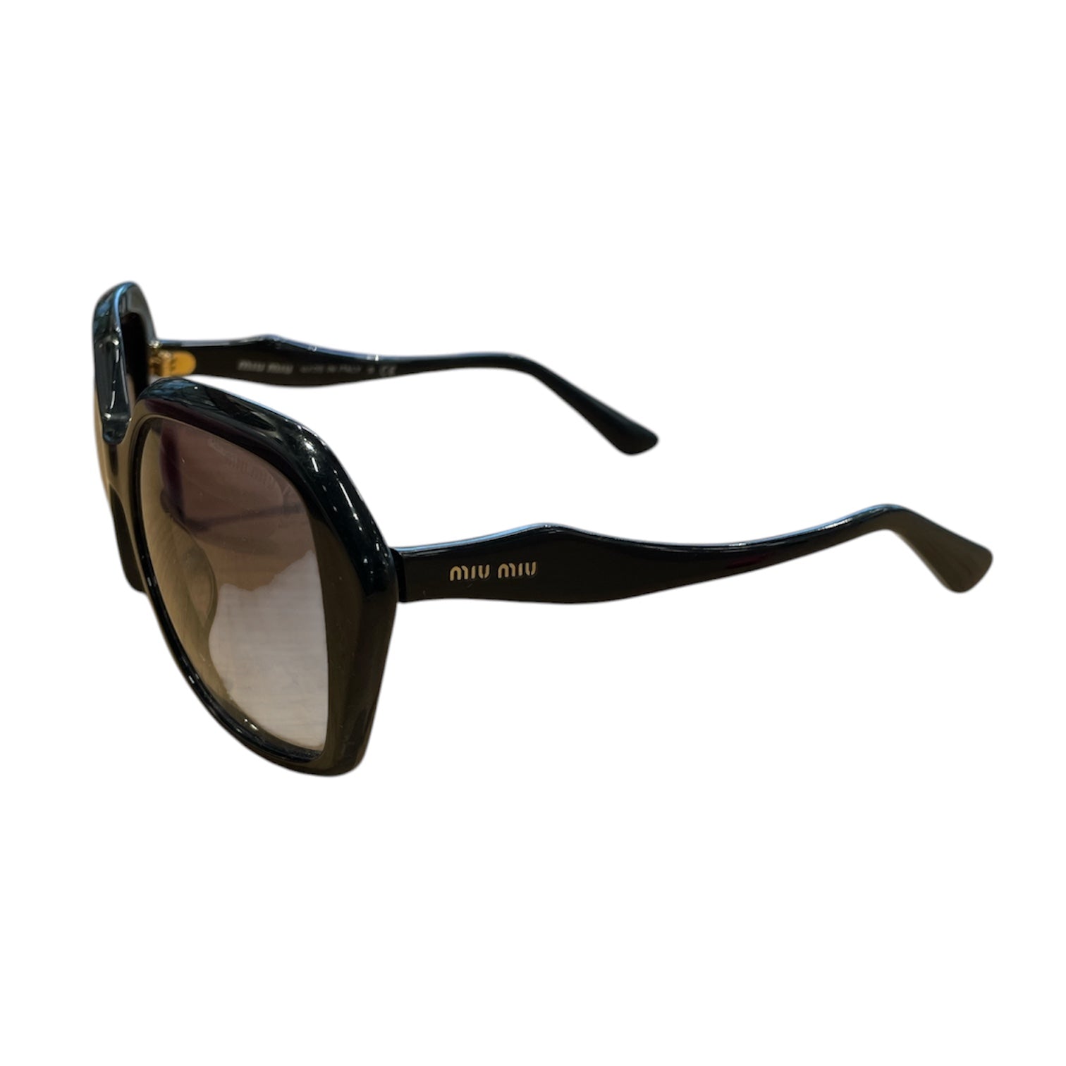 MIU MIU/Sunglasses/Celluloid/BLK/SMU06N-A view 2