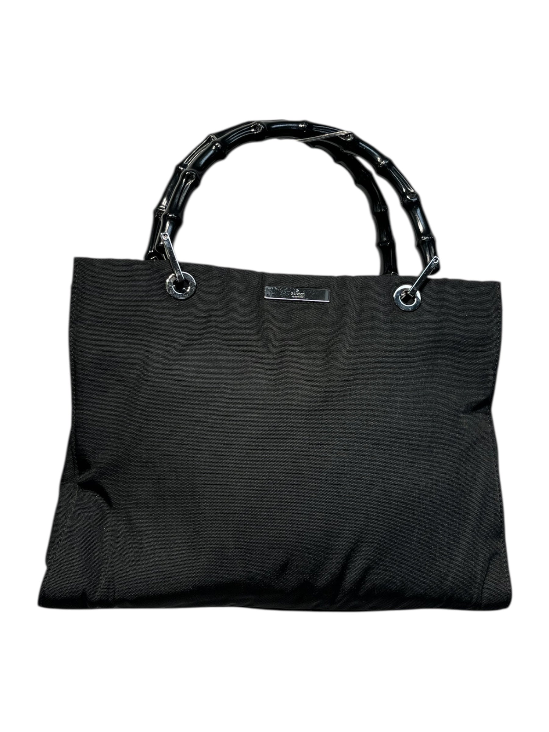 GUCCI/Hand Bag/BLK/GG BAMBOO 002-1016 002855 view 1
