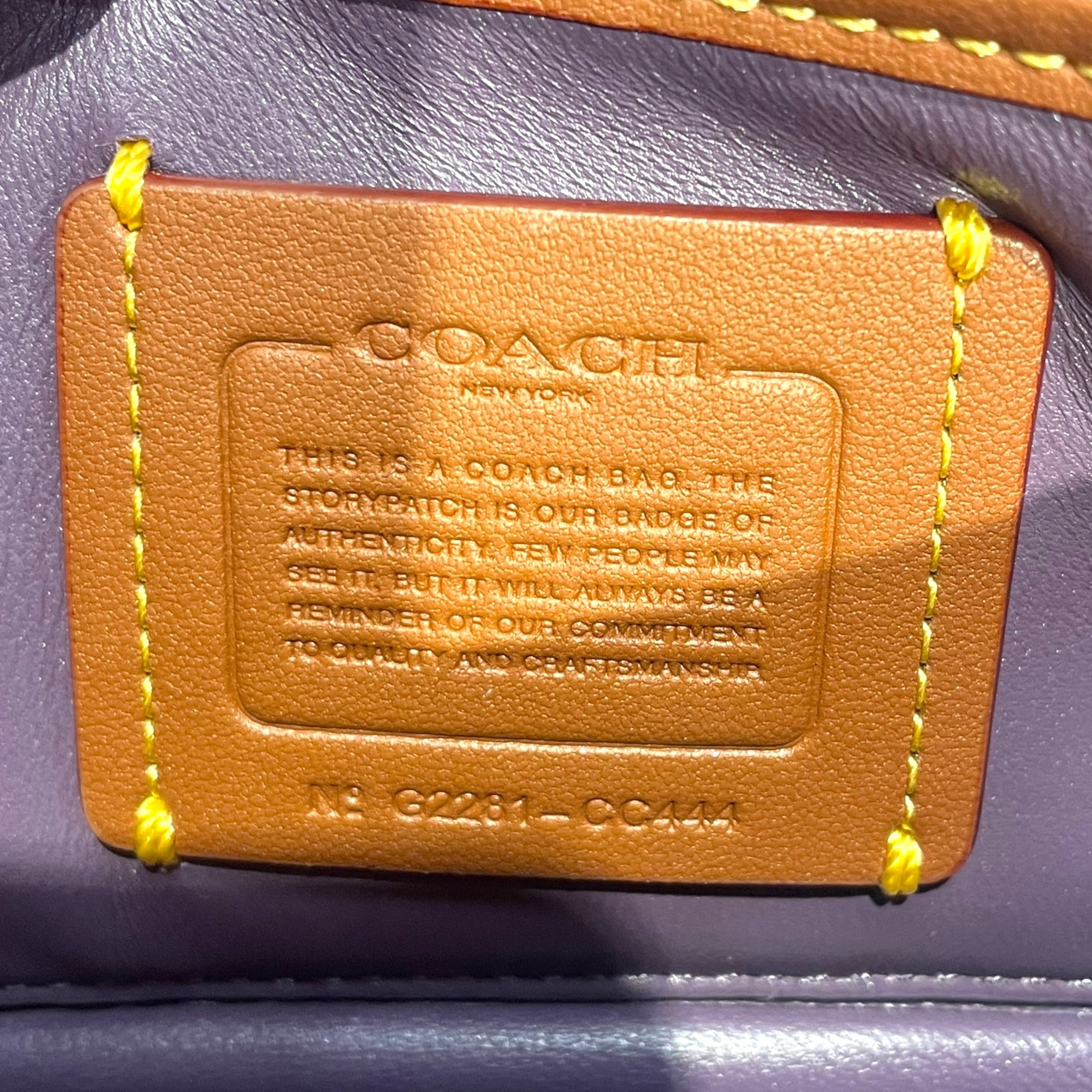 COACH/Hand Bag/Fake Fur/PPL/pillow tabby view 5