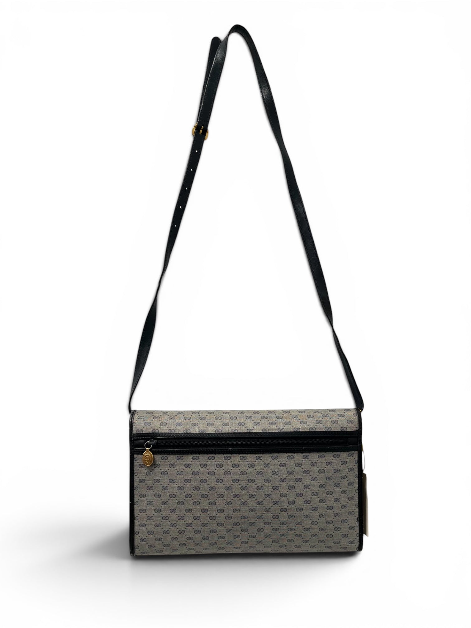 GUCCI/Cross Body Bag/Monogram/Cotton/GRY/VINTAGE CROSSBODY 004 14 0264 view 2