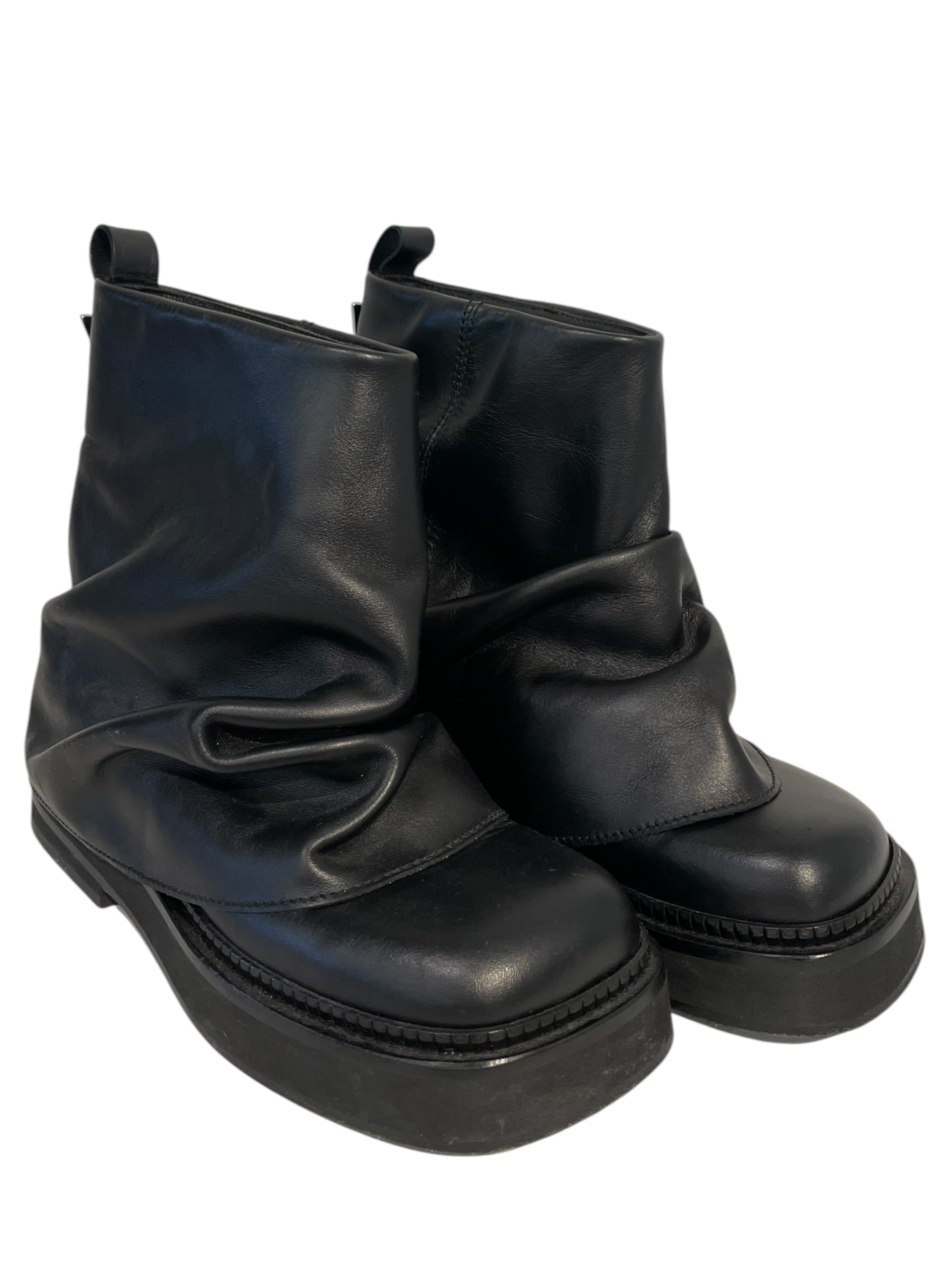 THE ATTICO/Boots/US 6/Leather/BLK/ view 1