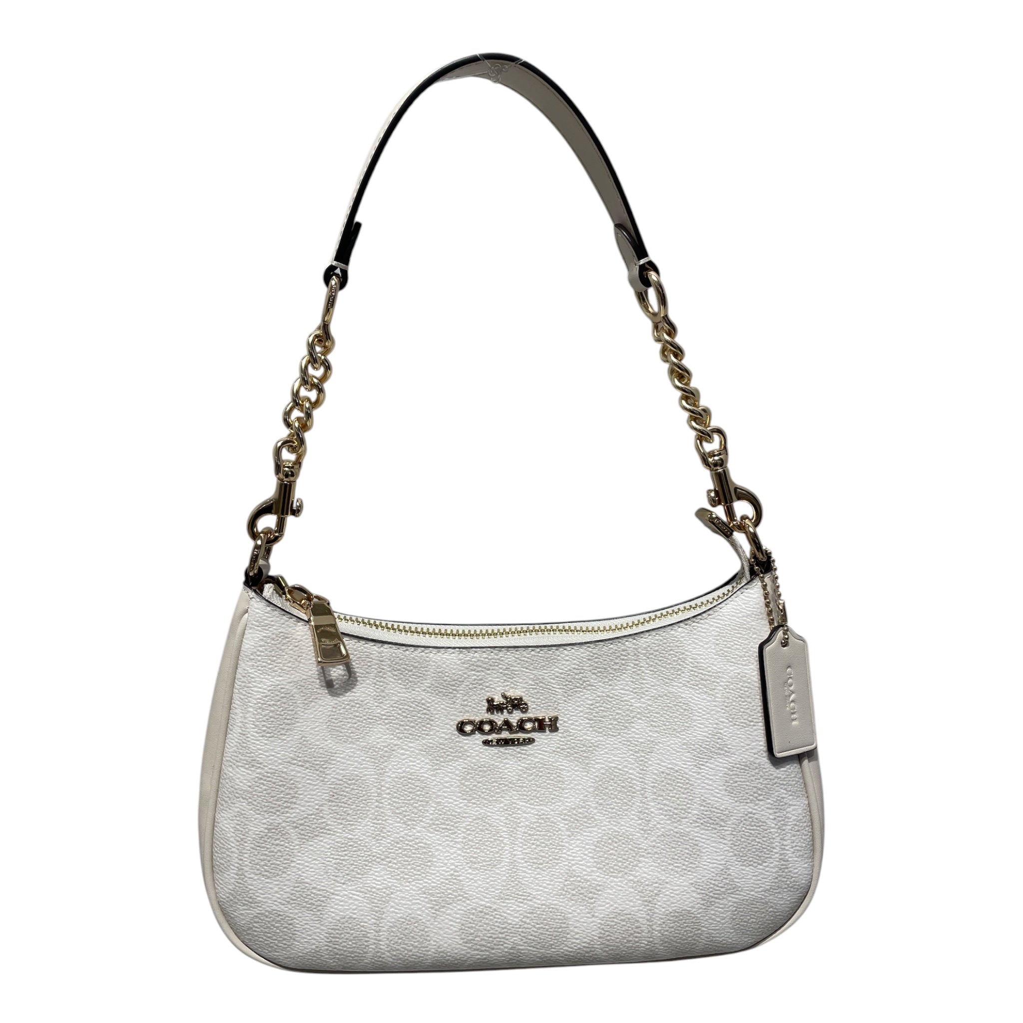 COACH/Hand Bag/Monogram/Leather/WHT/Teri Monogram Shoulder Bag view 1