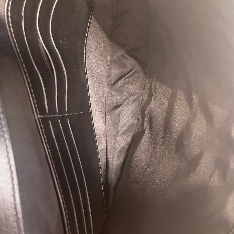 VERSACE/Cross Body Bag/Leather/BLK/MODULAR MESSENGER