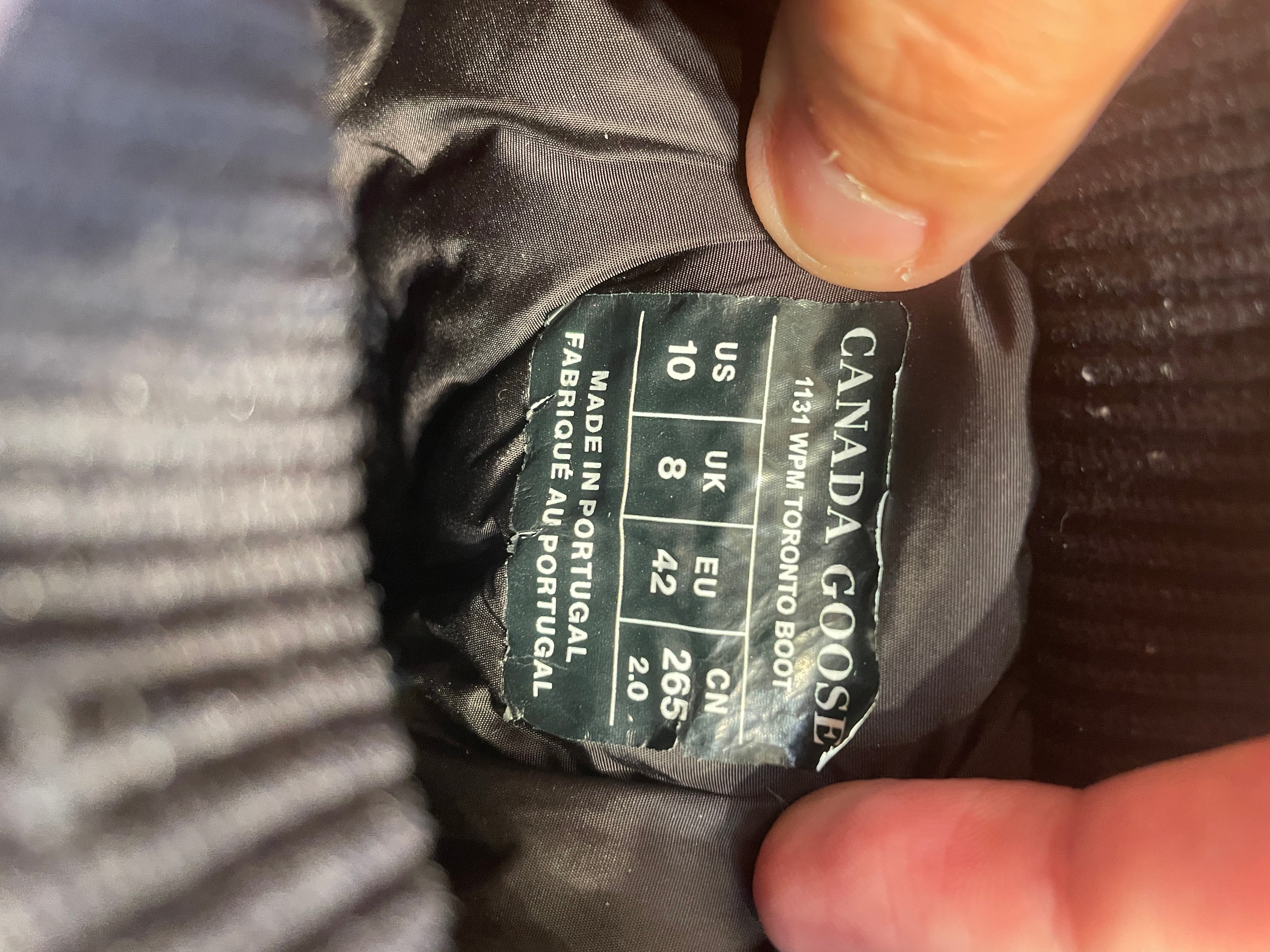 CANADA GOOSE/Boots/US 10/BLK/ view 6