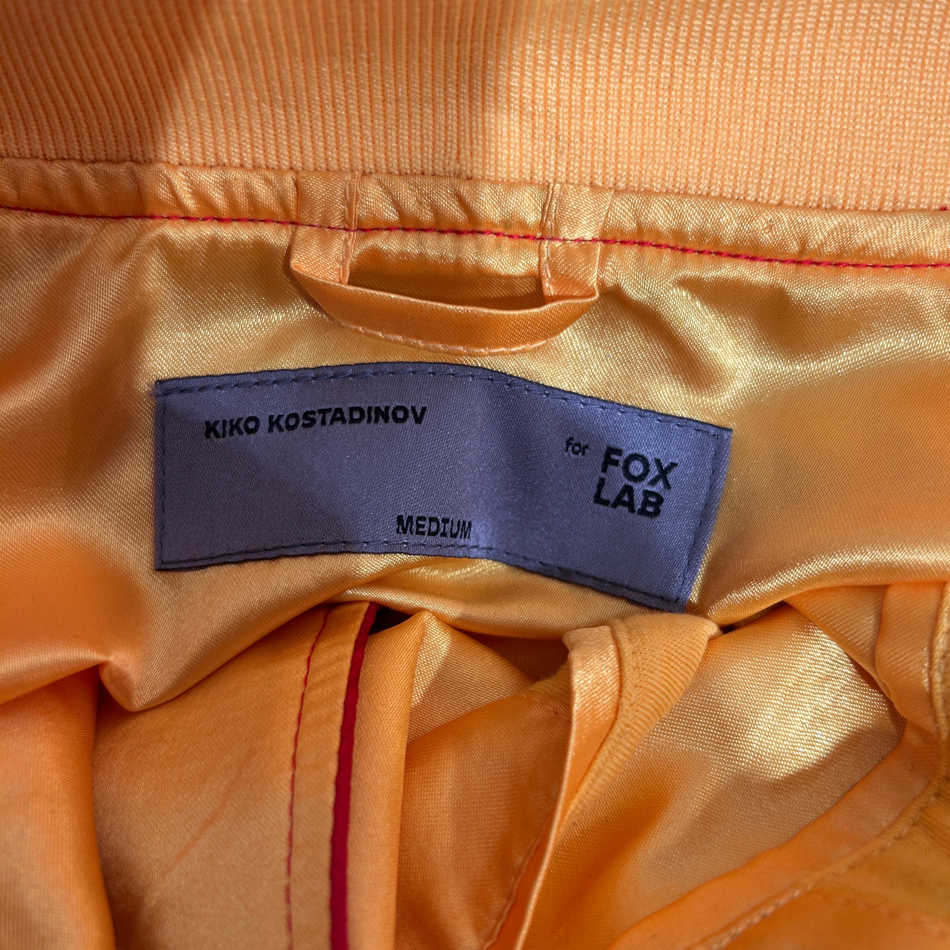 Kiko Kostadinov/Jacket/M/Polyester/RED/Bomber view 3