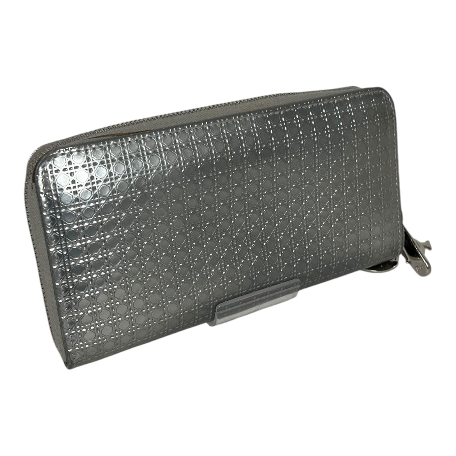 Christian Dior/Long Wallet/Leather/SLV/L's/D.I.O.R. chain view 2