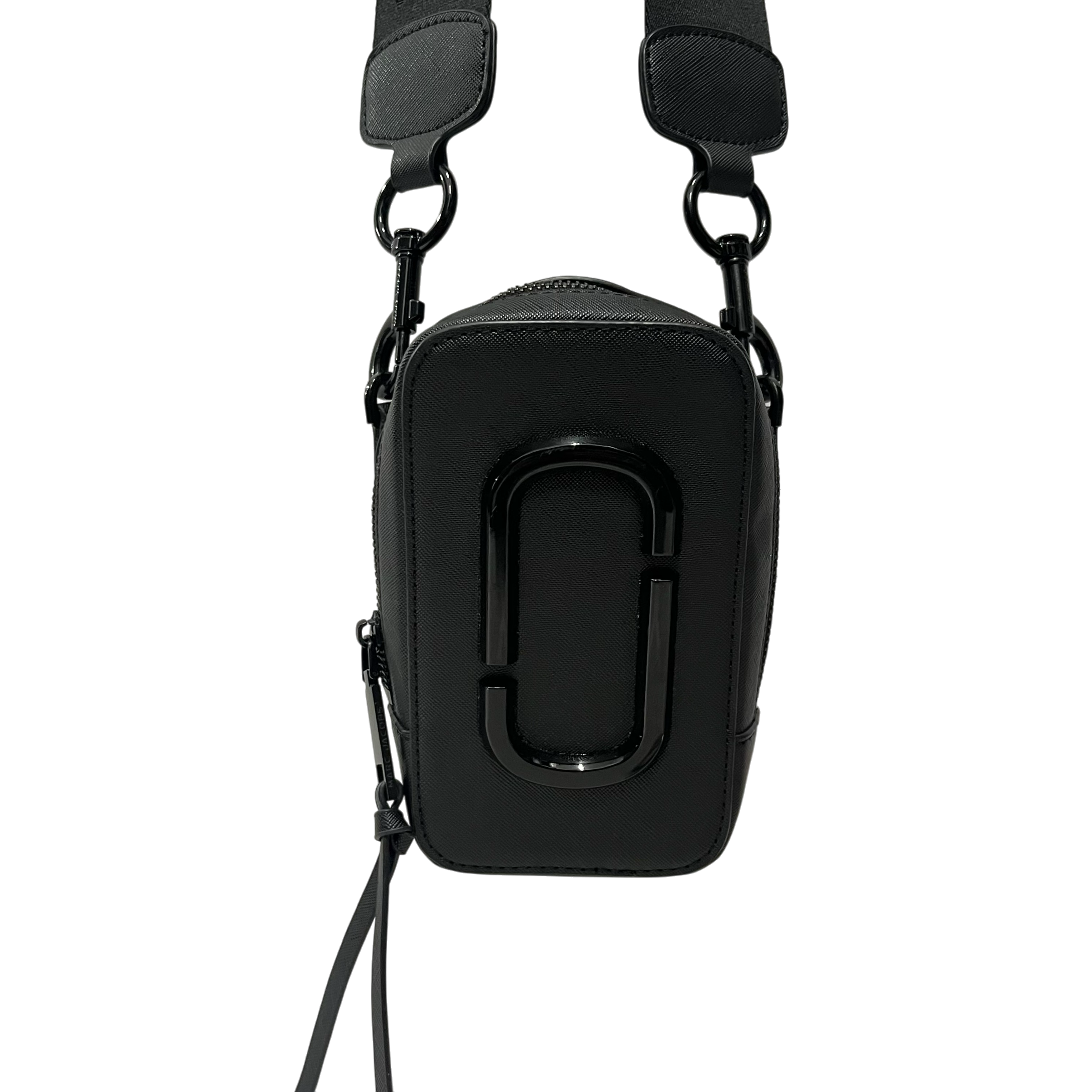 MARC BY MARC JACOBS/Cross Body Bag/Leather/BLK/SNAPSHOT DTM BAG view 1