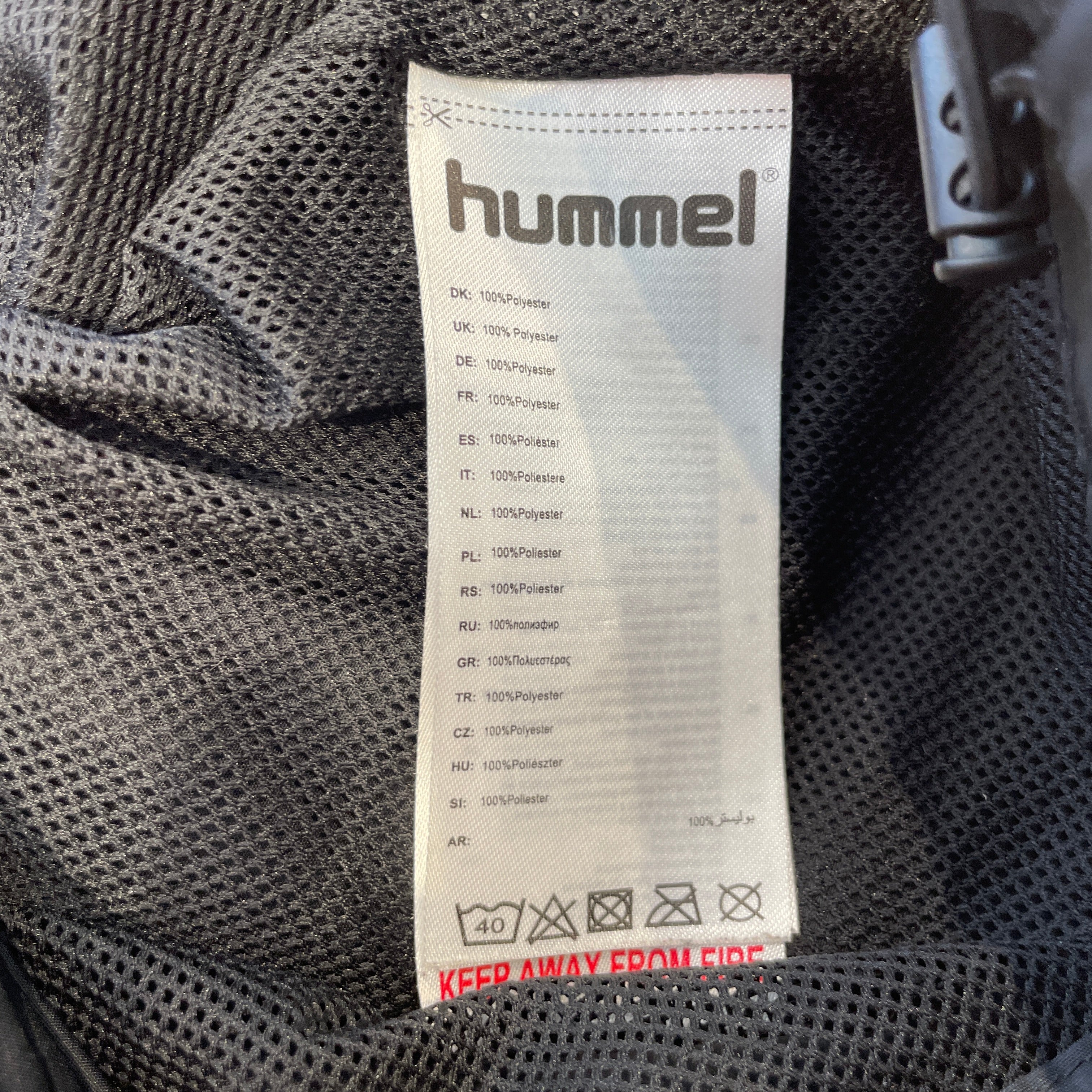 424(FourTwoFour)/424(FourTwoFour)/hummel/Windbreaker/L/Polyester/RED/Graphic/Daddy Micro Zip view 4