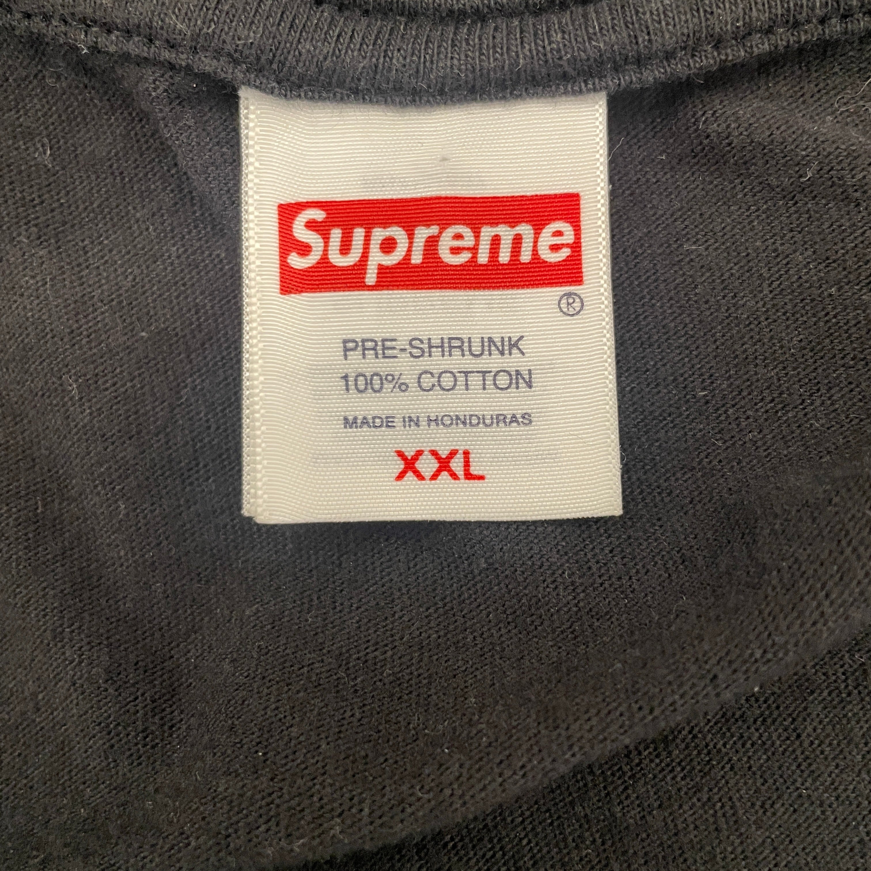 Supreme/LS T-Shirt/XXL/Cotton/BLK/wombat view 3