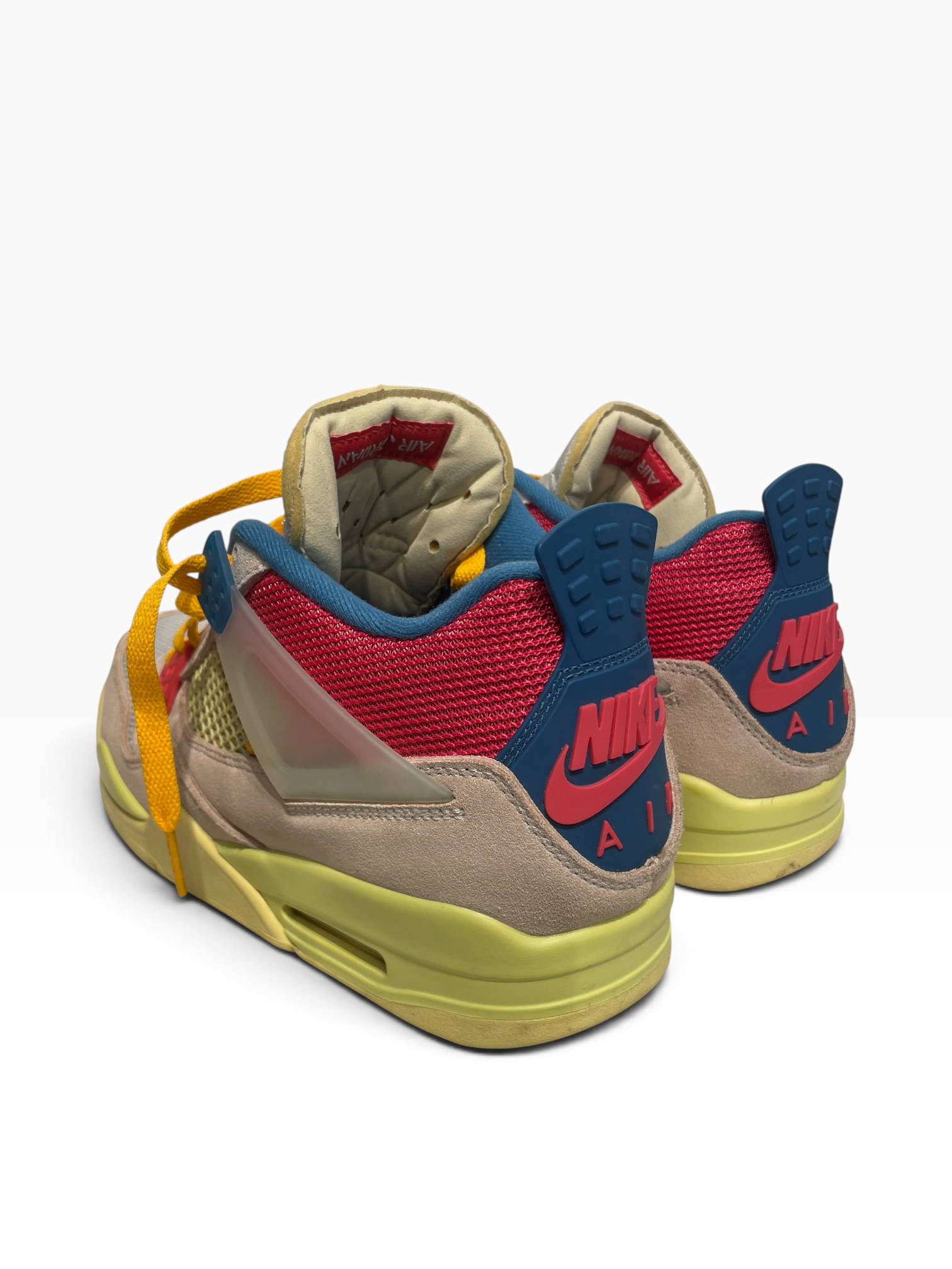 JORDAN BRAND/Hi-Sneakers/US 10/Suede/BEG/RETRO 4 GUAVA ICE/ UNION LA view 2