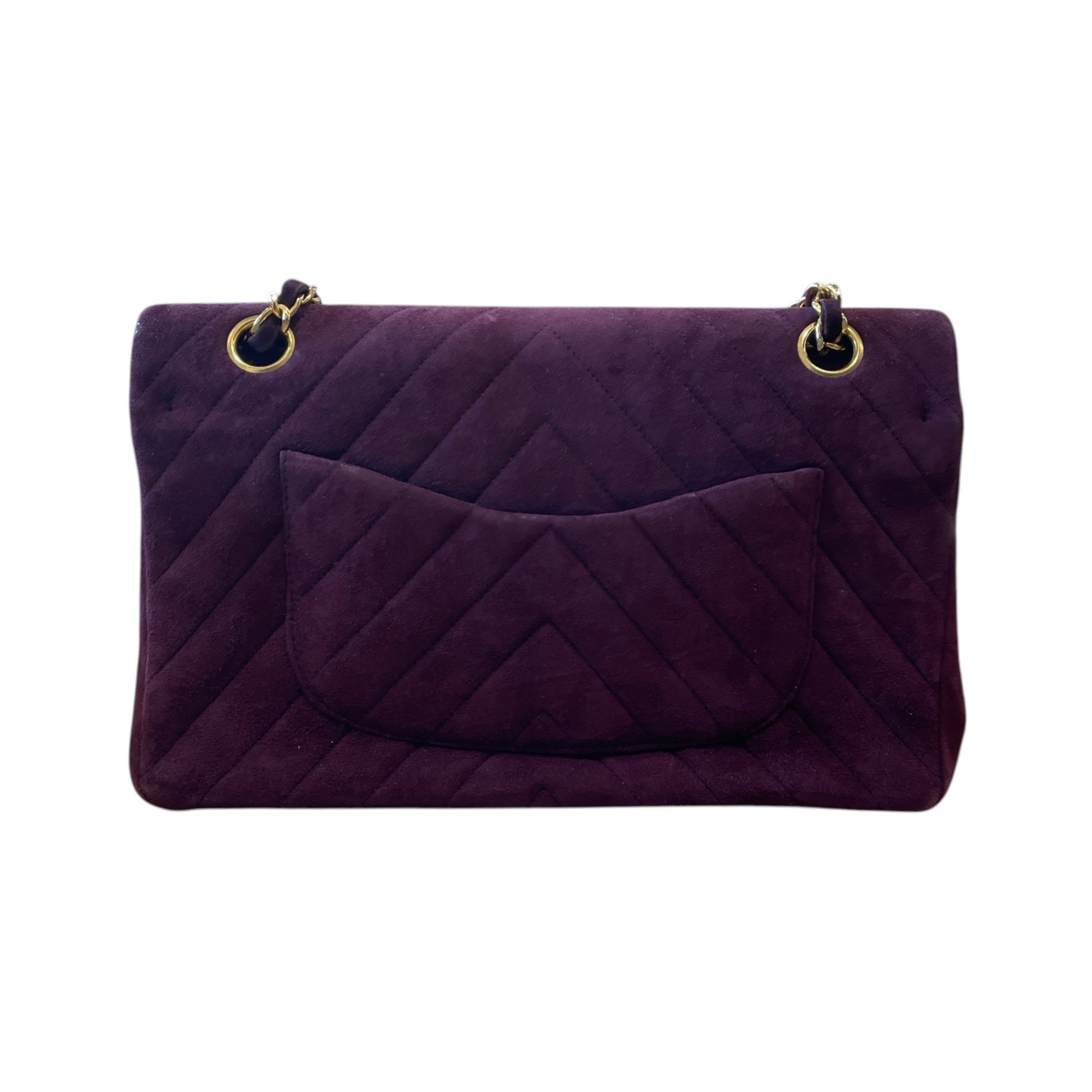 CHANEL/Cross Body Bag/Suede/PPL/CHANEL SOUPLISSIMO view 2