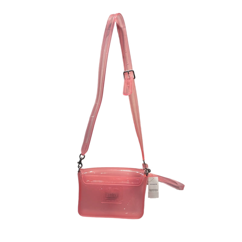 COACH/Cross Body Bag/Leather/PNK/Jelly Tabby