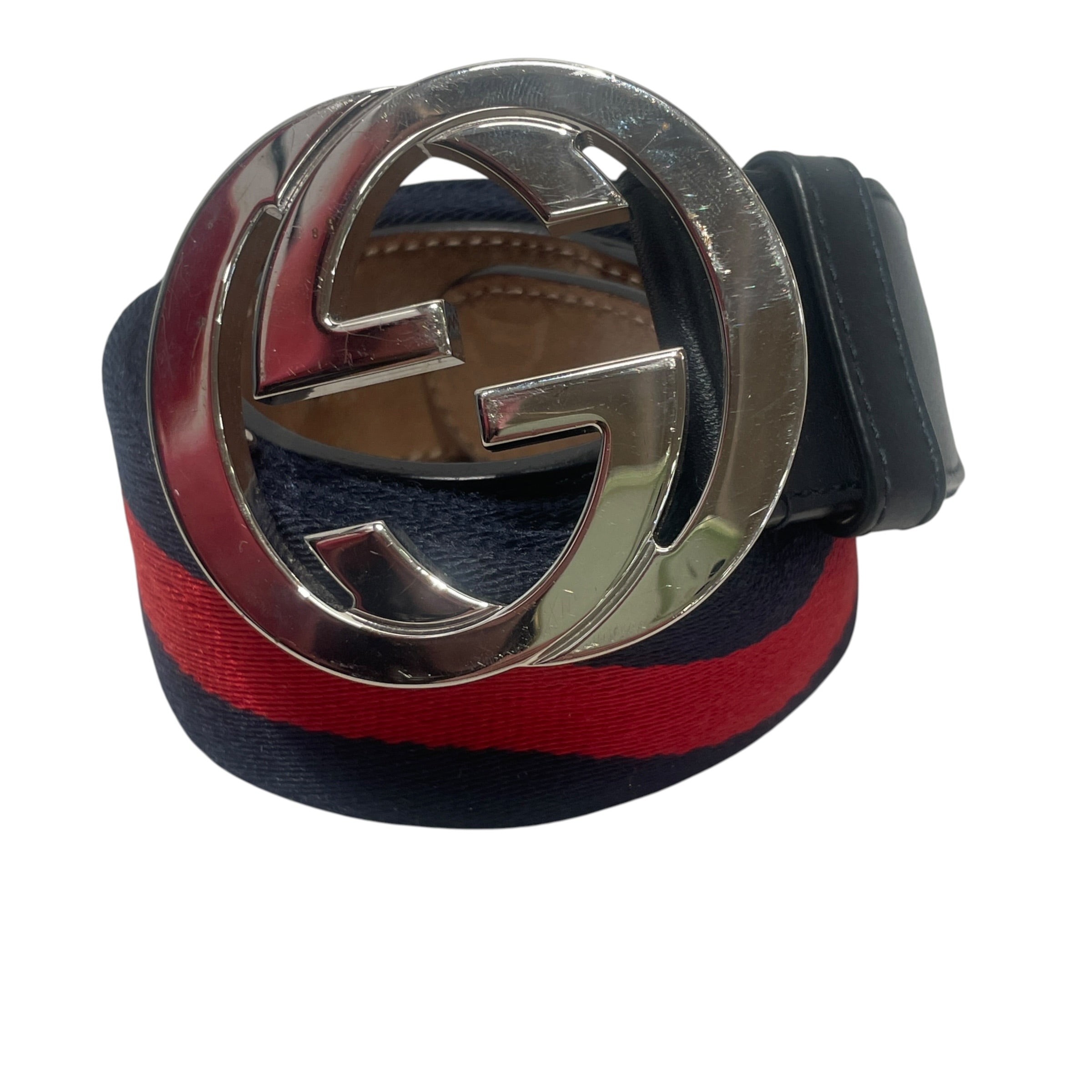 GUCCI/Belt/Acrylic/BLU/M's/ view 1