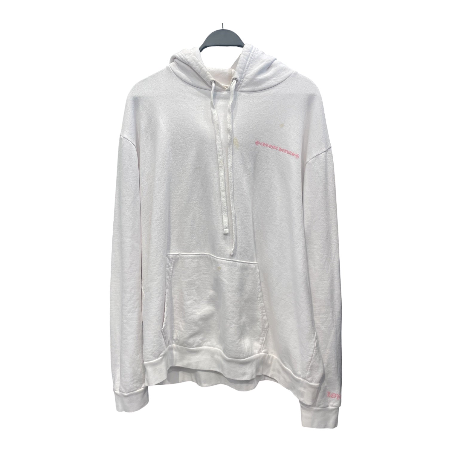 CHROME HEARTS/Hoodie/XL/Graphic/Cotton/WHT/LAURIE LYNN STARK/PINKWORDS view 1