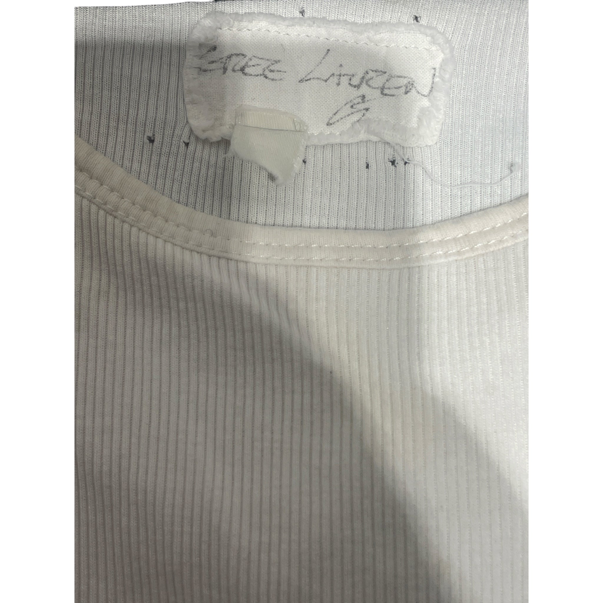 GREG LAUREN/Tank Top/Cotton/WHT/Graphic/cowboy print view 3