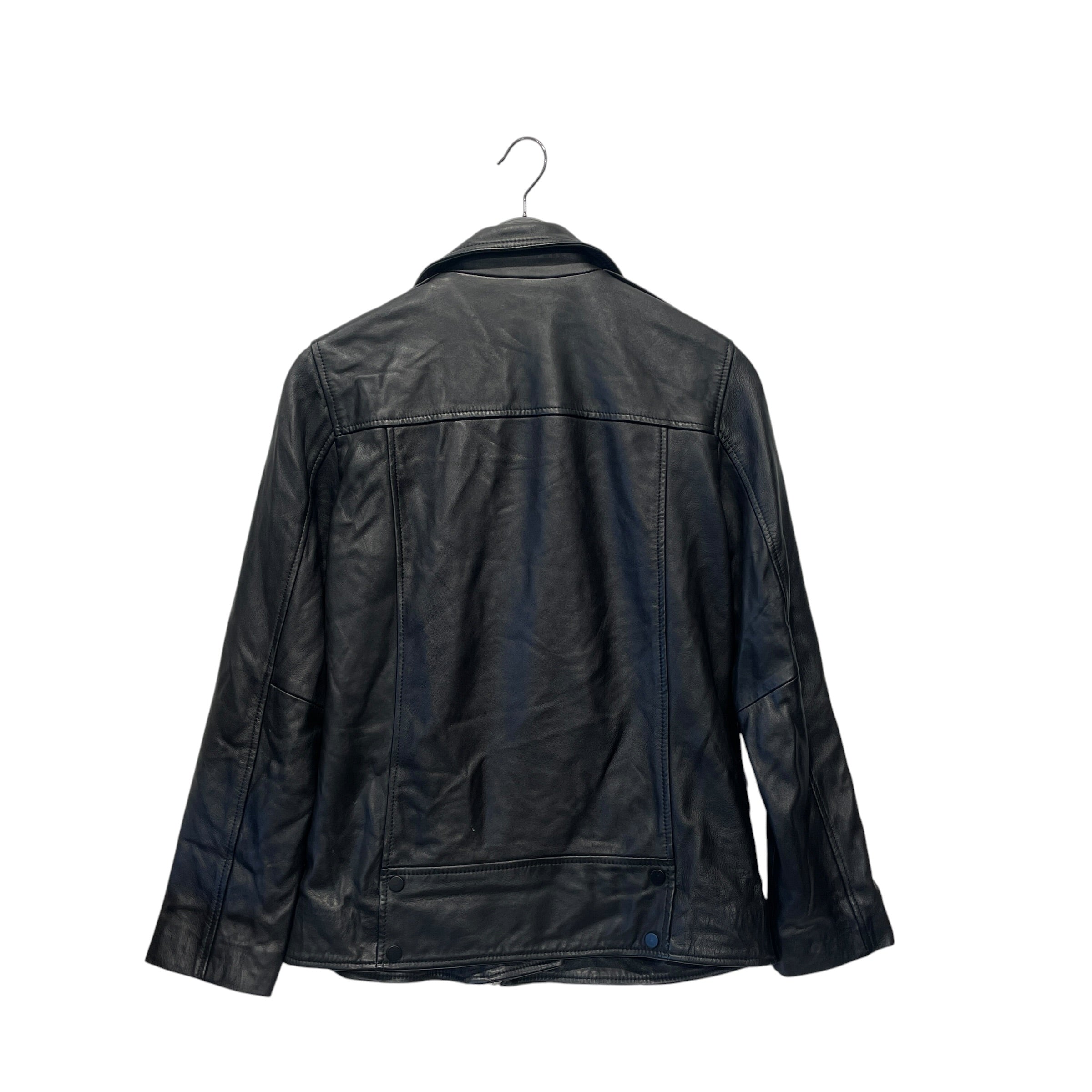 ALLSAINTS/Leather Jkt/S/Leather/BLK/Biker Jacket view 4