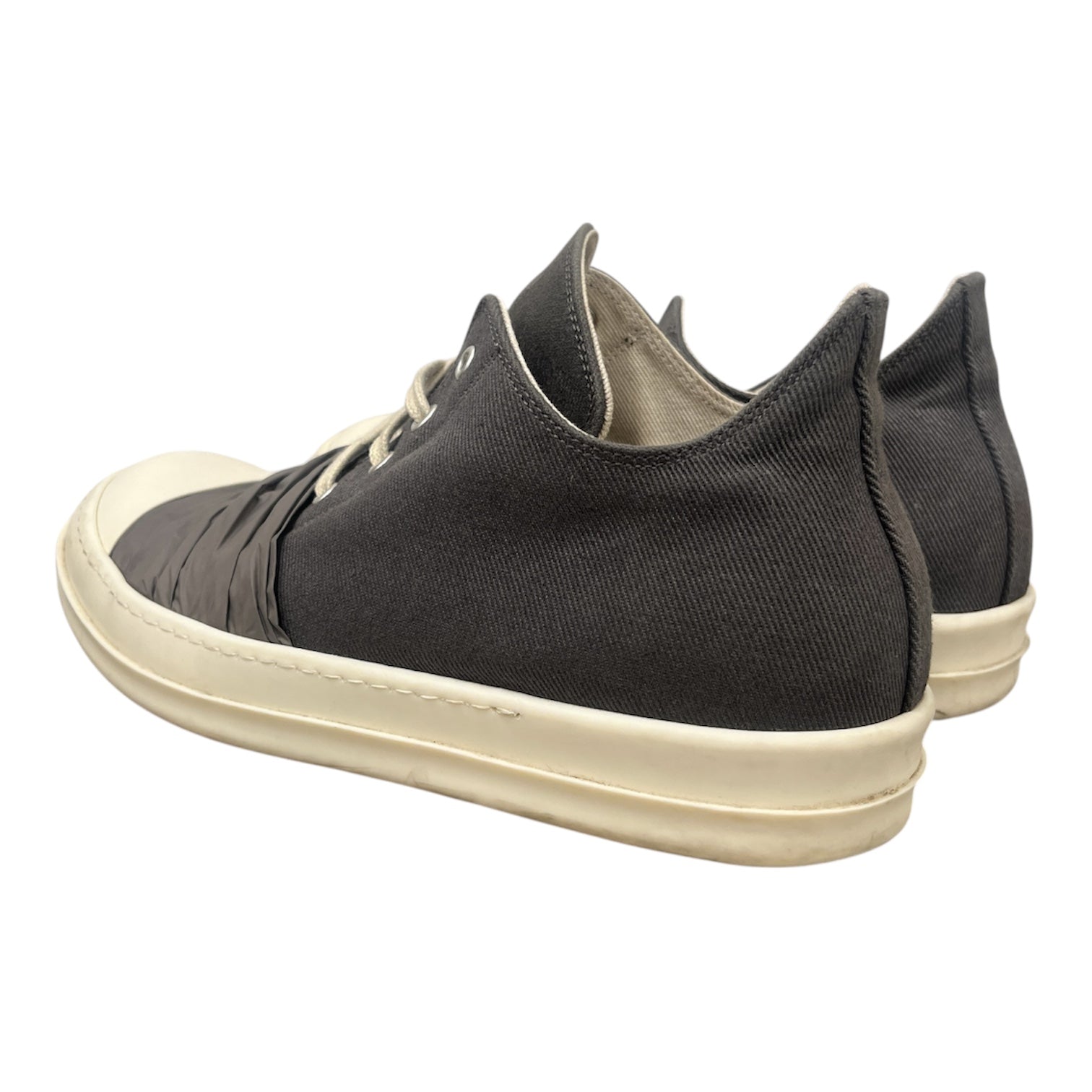 RICK OWENS DRKSHDW/Low-Sneakers/EU 43/GRY/Hustler Ramones Low view 2