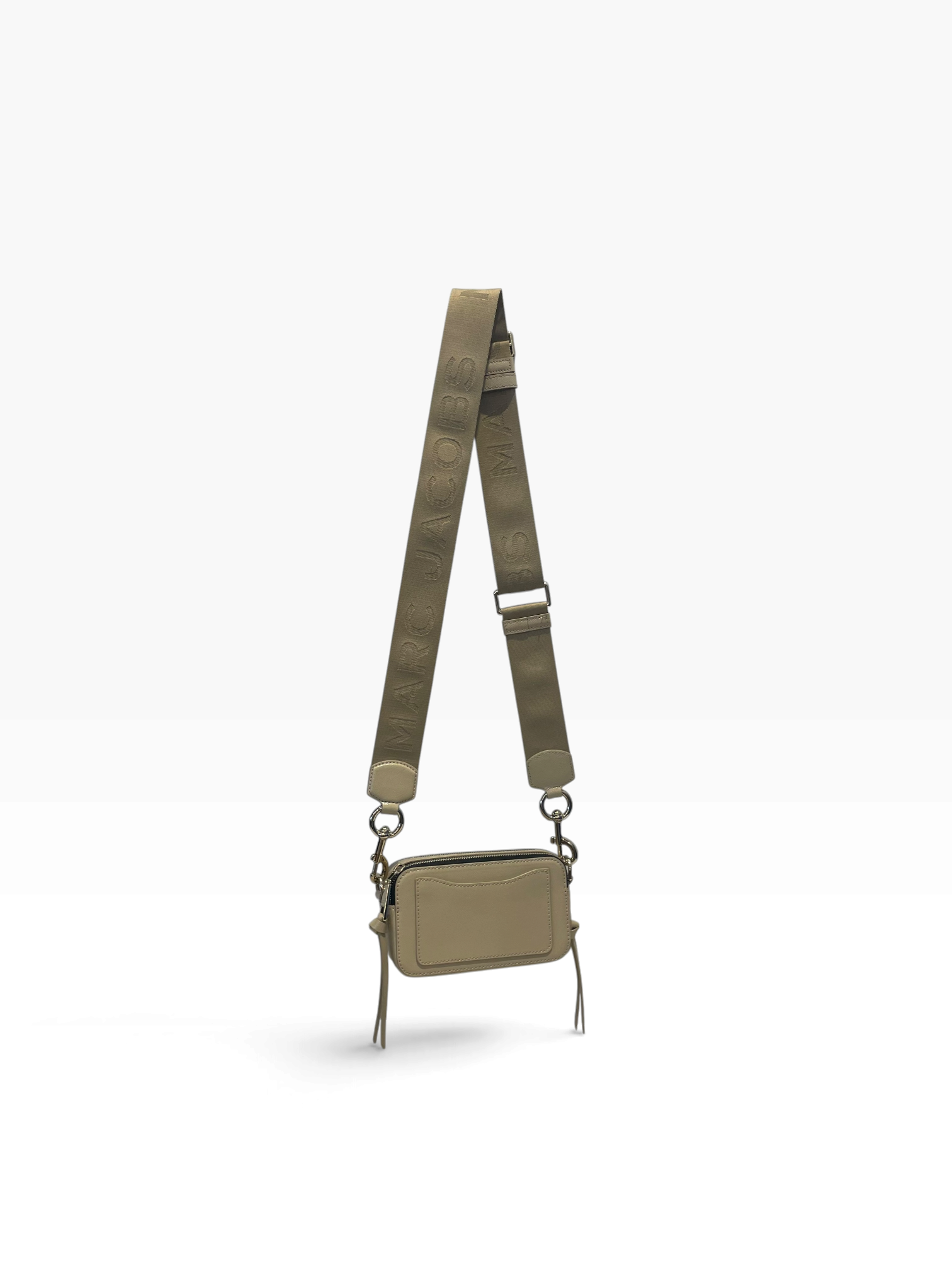 MARC BY MARC JACOBS/Cross Body Bag/Leather/BEG/Snapshot Logo Crossbody view 2