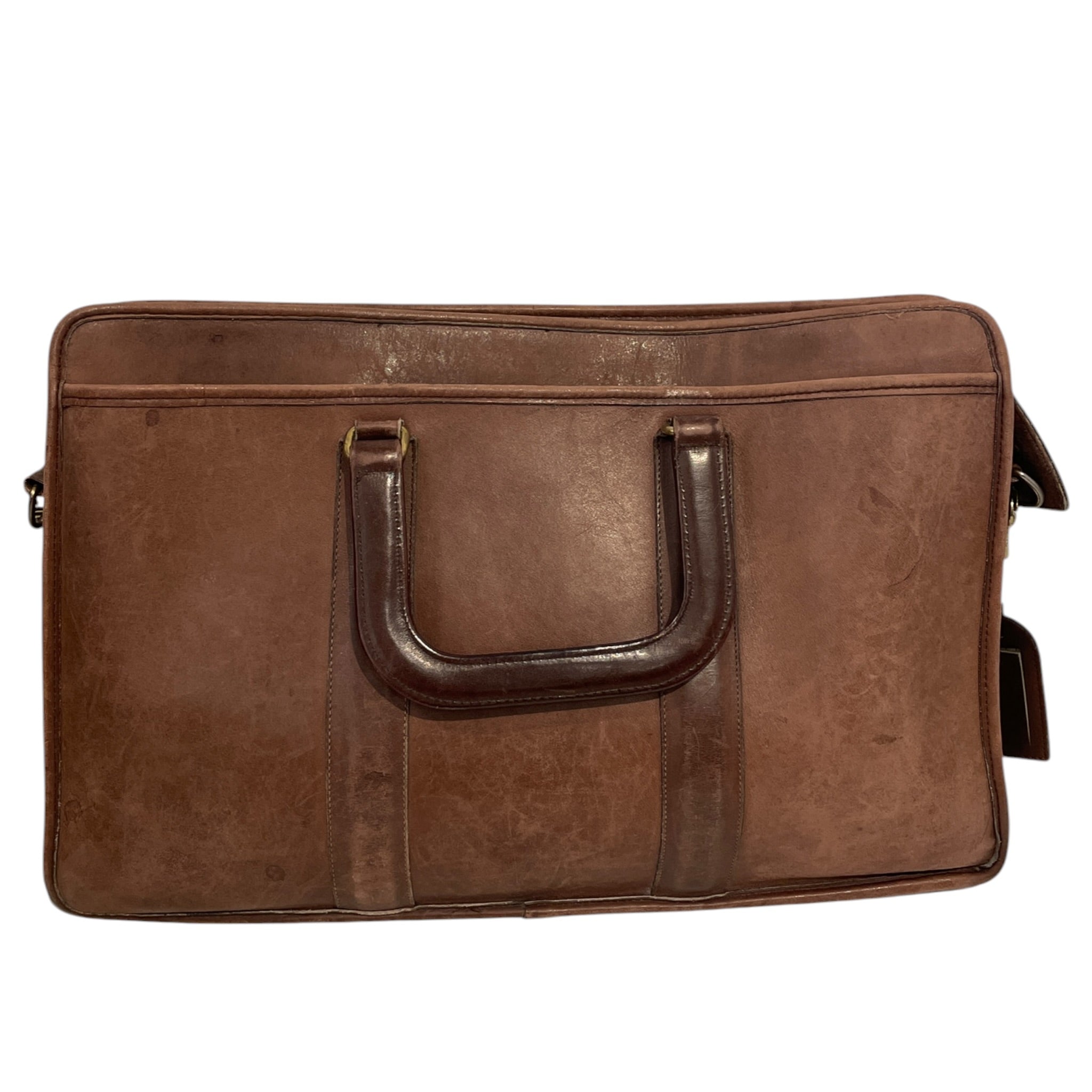 COACH/Bag/Leather/BRW/COACH BRWN LAPTOP BAG view 2