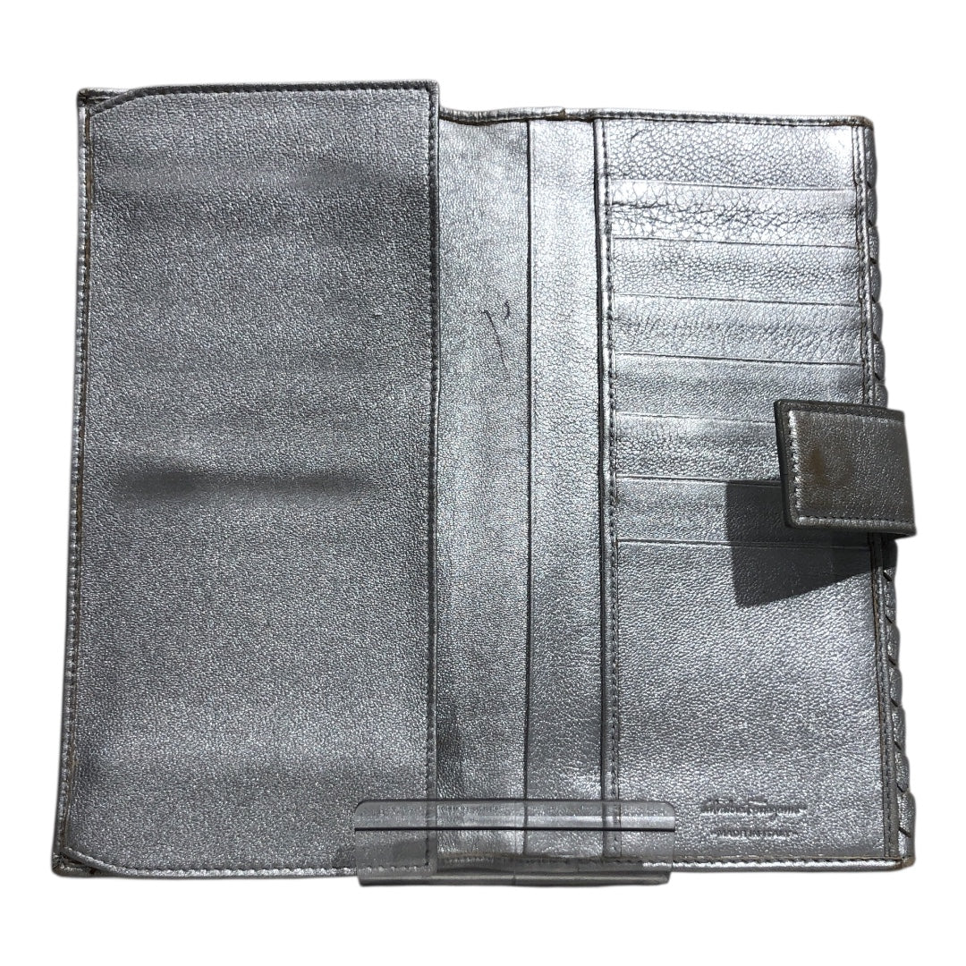 Salvatore Ferragamo/Trifold Wallet/Leather/SLV/ view 3
